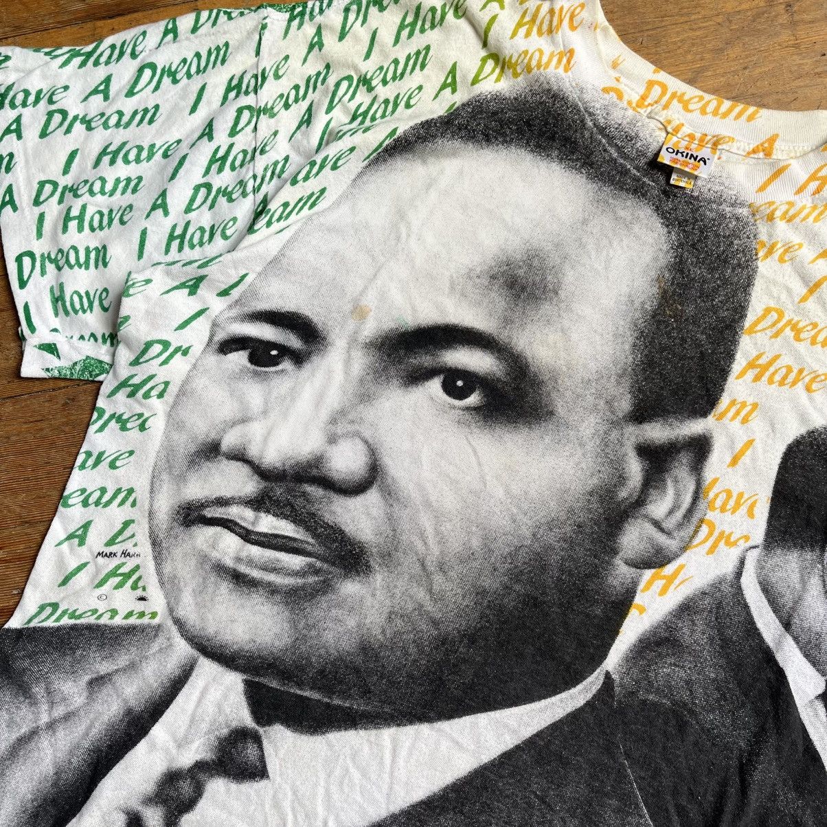 Vintage Insane Martin Luther King Jr/Malcom X tee - XL Size US XL / EU 56 / 4 - 2 Thumbnail