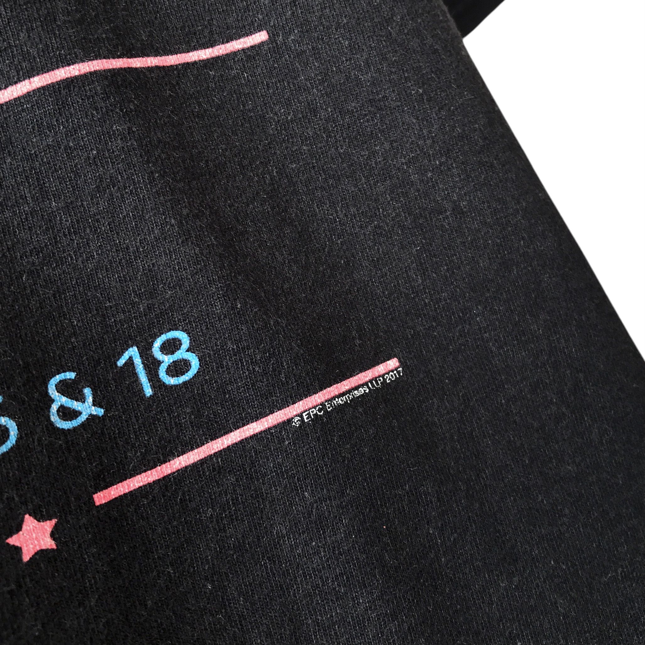 Band Tees × Hanes Eric Clapton 2017 Tour Paint Splatter Distressed Hanes Tee Size US XXL / EU 58 / 5 - 6 Thumbnail
