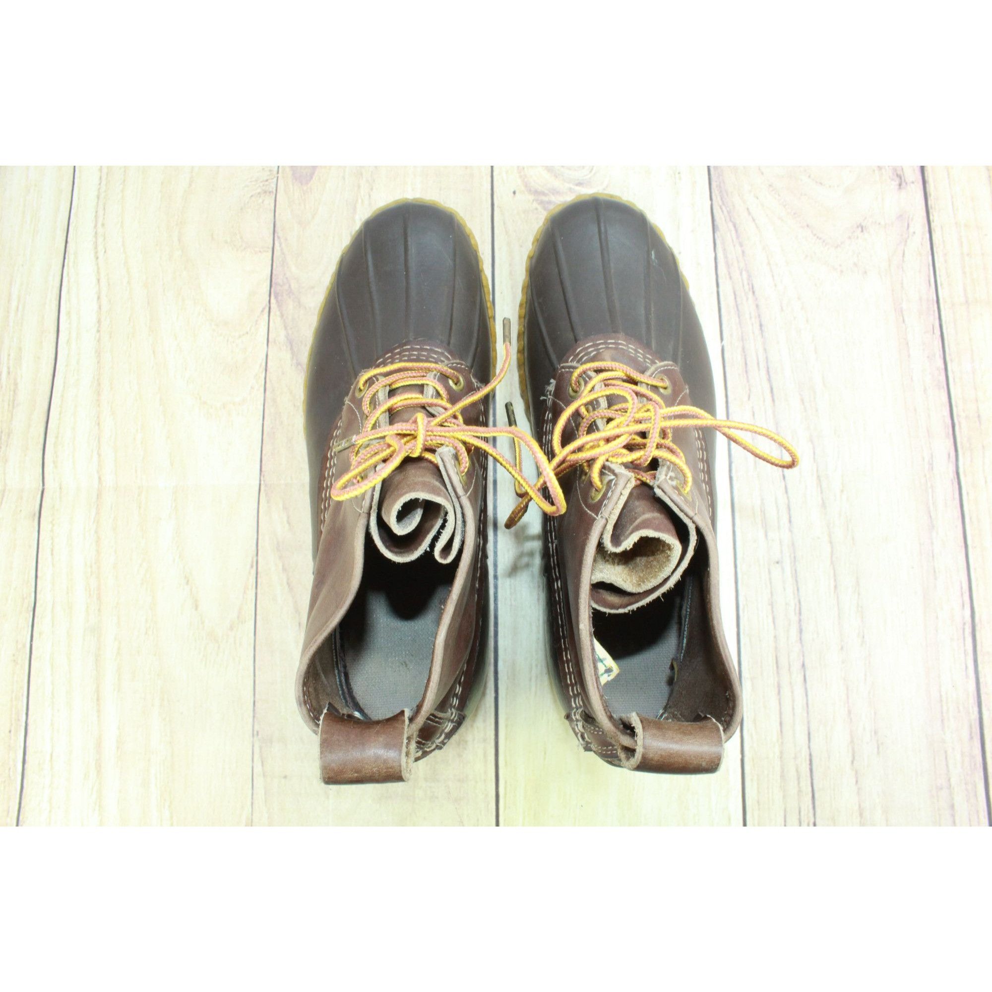 L.L. Bean Vintage LL Bean Brown Leather Hunting Duck Boots Size 9 Size US 9 / EU 42 - 7 Thumbnail