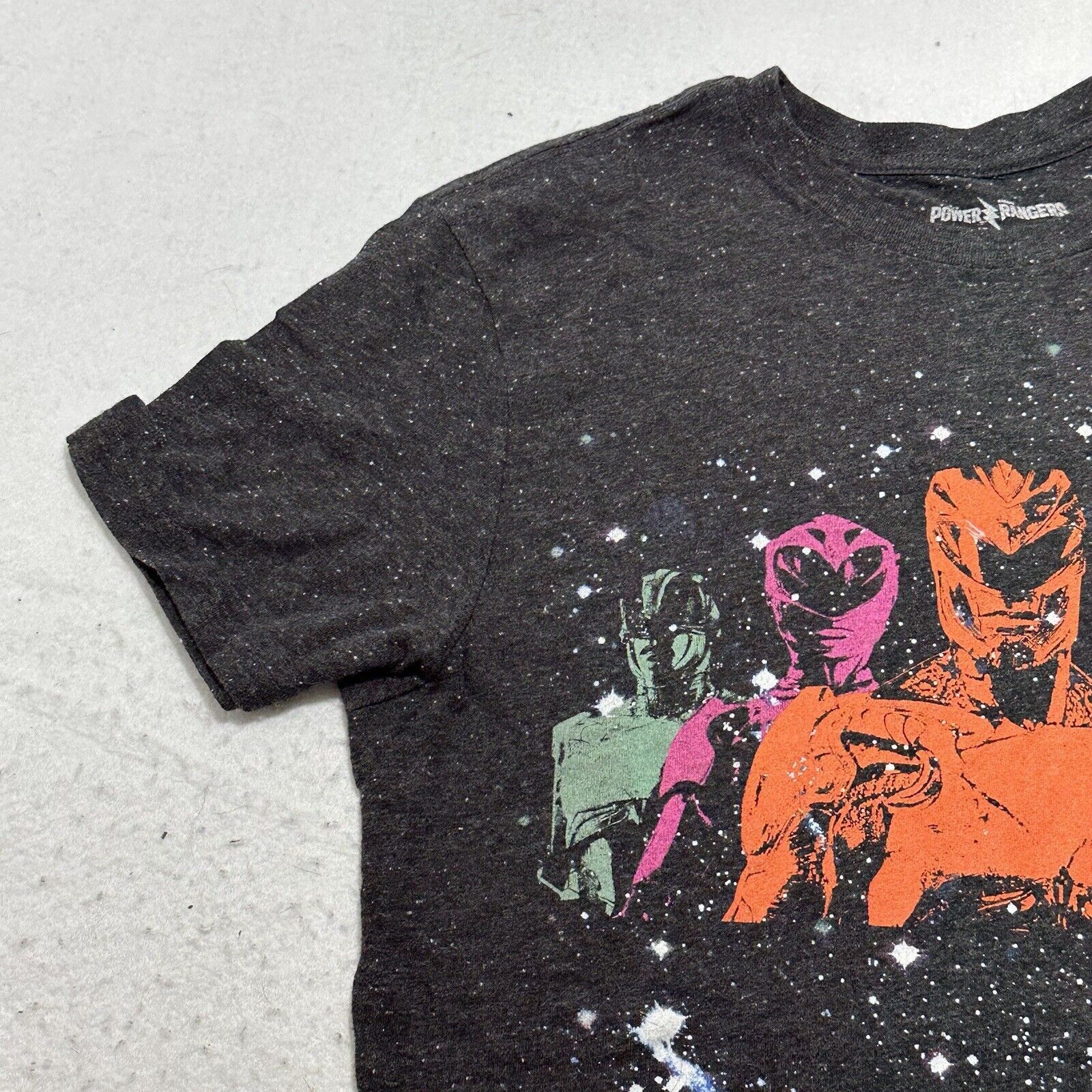 Other Power Rangers Medium Graphic BioWorld Retro TV Black T Shirt Size US M / EU 48-50 / 2 - 6 Thumbnail