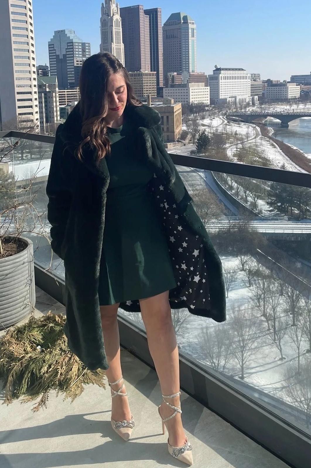 Other AVEC LES FILLES Faux Fur Long Coat (X-SMALL) Size XS / US 0-2 / IT 36-38 - 4 Thumbnail