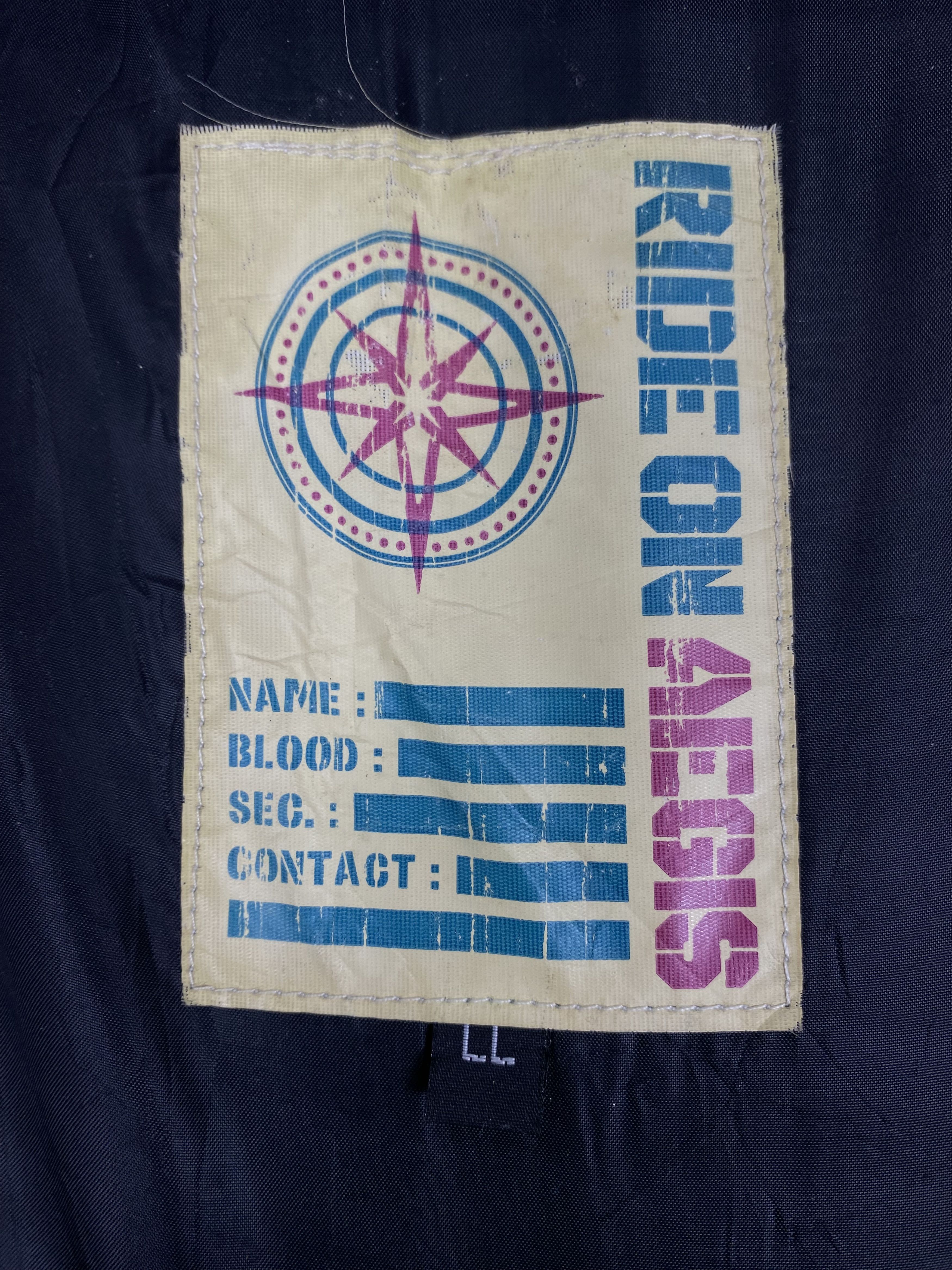 Japanese Brand Vintage Ride On Aegis Puffer Jacket Size US L / EU 52-54 / 3 - 11 Thumbnail
