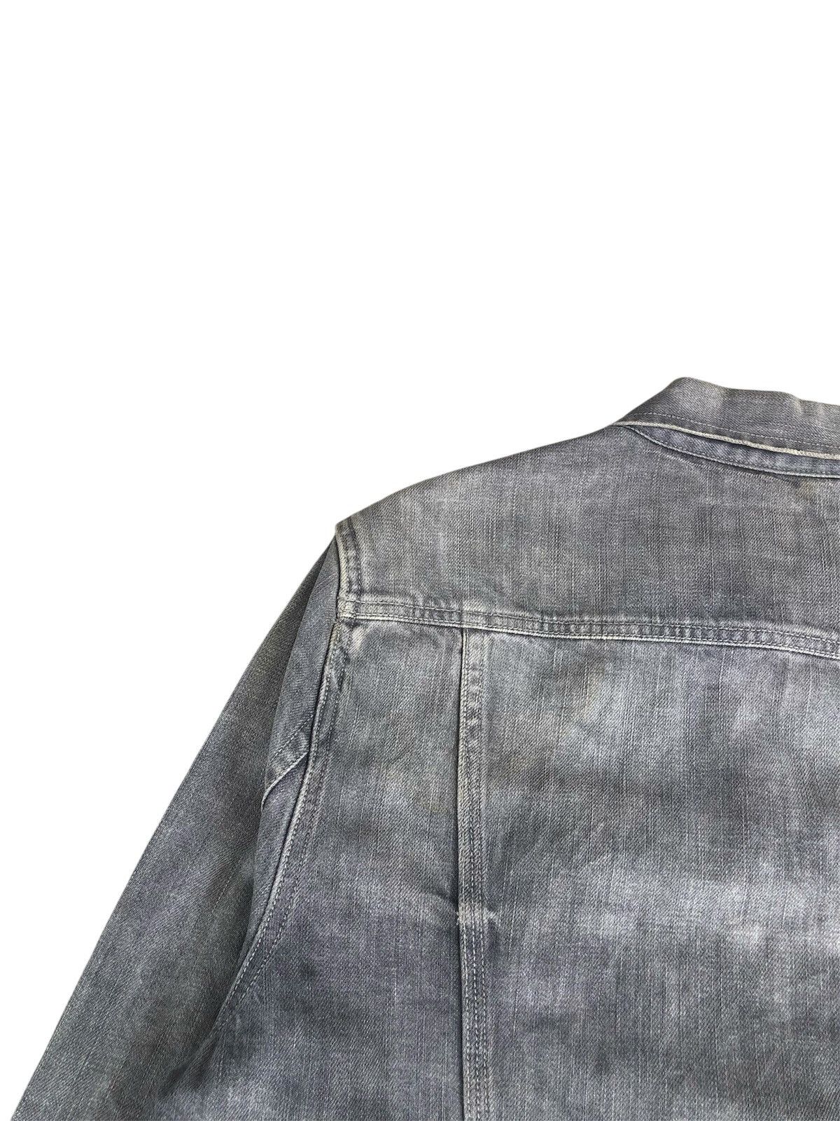 Allsaints Trucker Type 3 Allsaints Denim Jacket Distressed Size US M / EU 48-50 / 2 - 15 Thumbnail