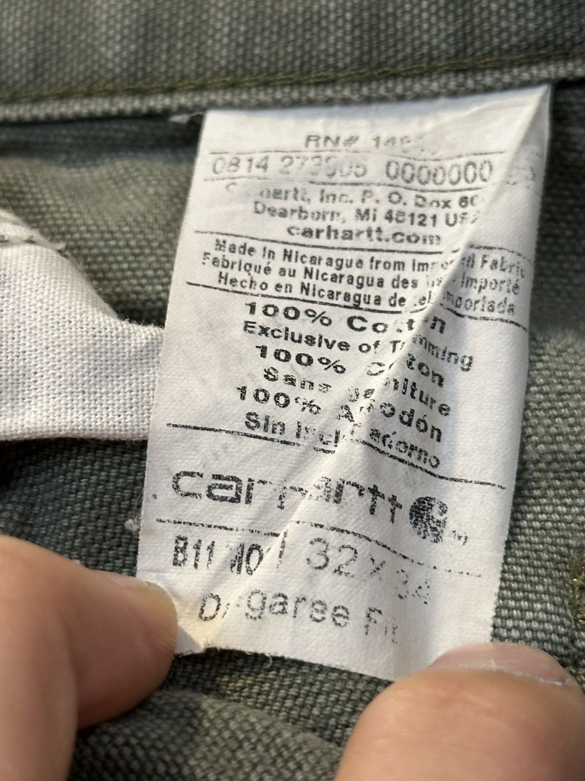 Carhartt Carhartt Workwear Pants Size US 32 / EU 48 - 4 Thumbnail