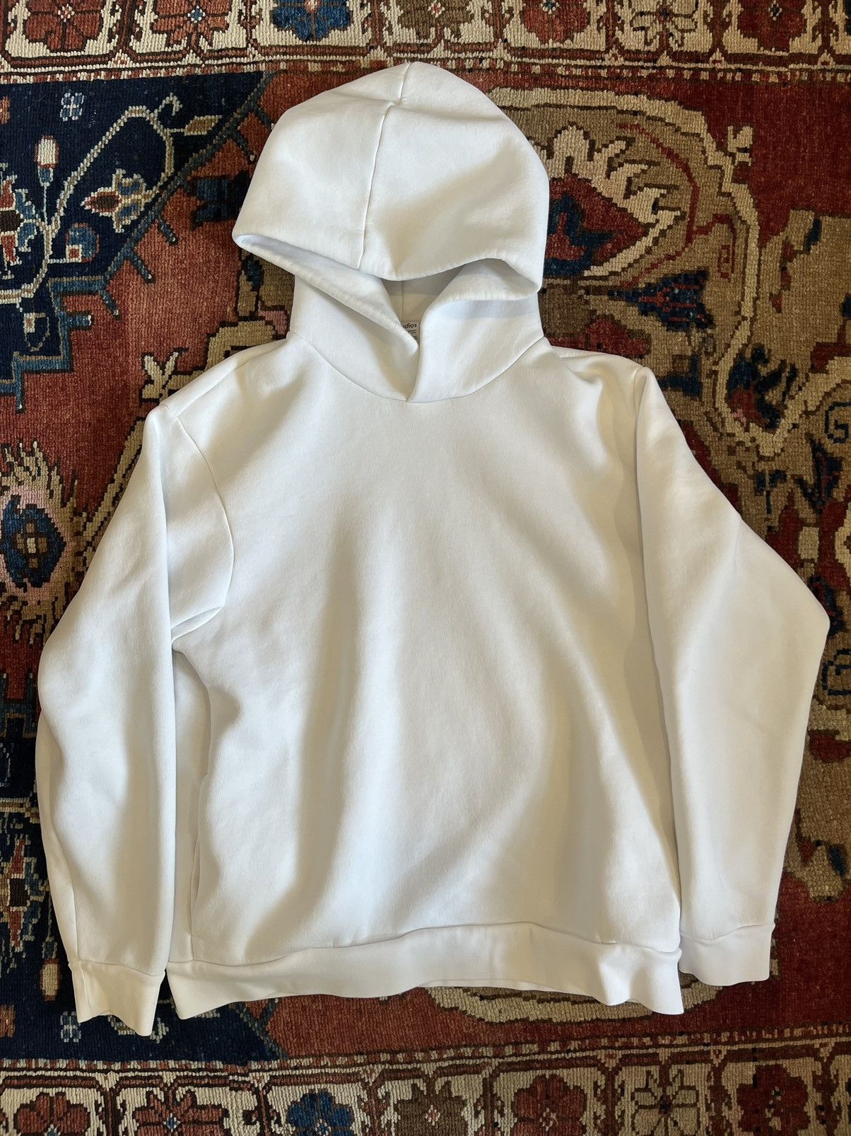 image of Acne Studios Optic White Sweatshirt, Men's (Size 2XL)