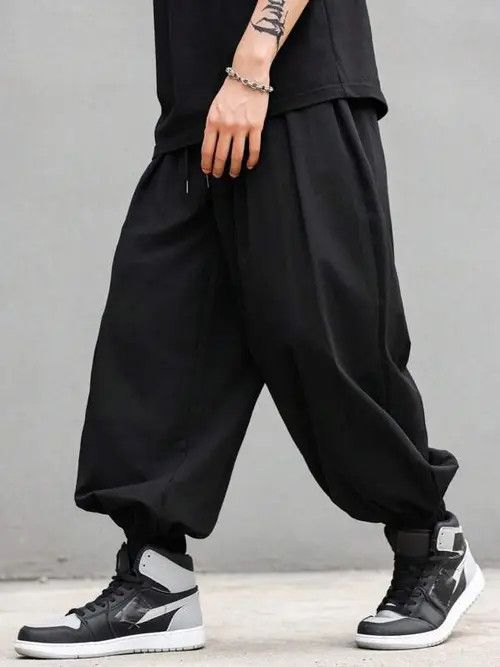 Japanese Brand Oversize baggy sweatpants Y2K HipHop Drip Size US 32 / EU 48 - 2 Thumbnail