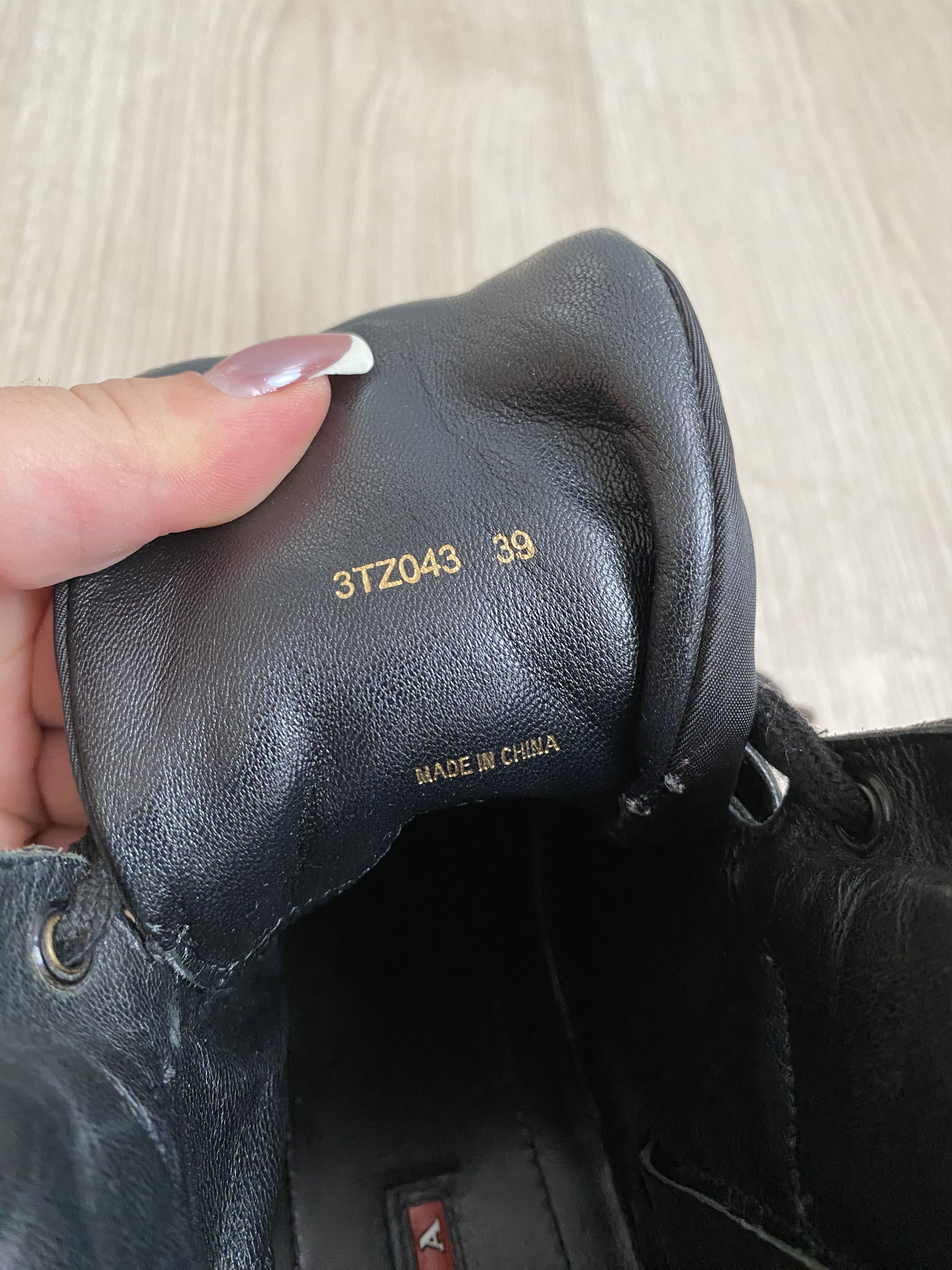 Prada × Vintage Prada high top sneakers soft leather Size US 8 / IT 38 - 11 Thumbnail