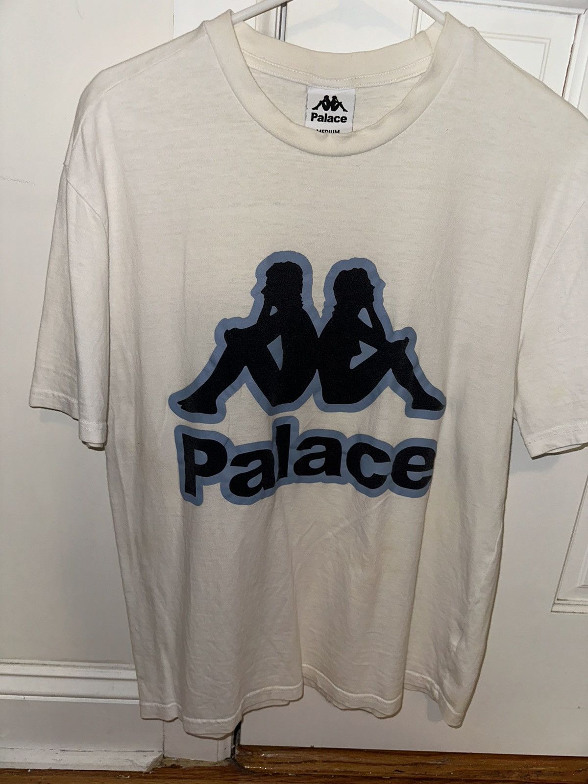 Kappa × Palace Palace x Kappa Original Collab White Tee Size US M / EU 48-50 / 2 - 1 Thumbnail