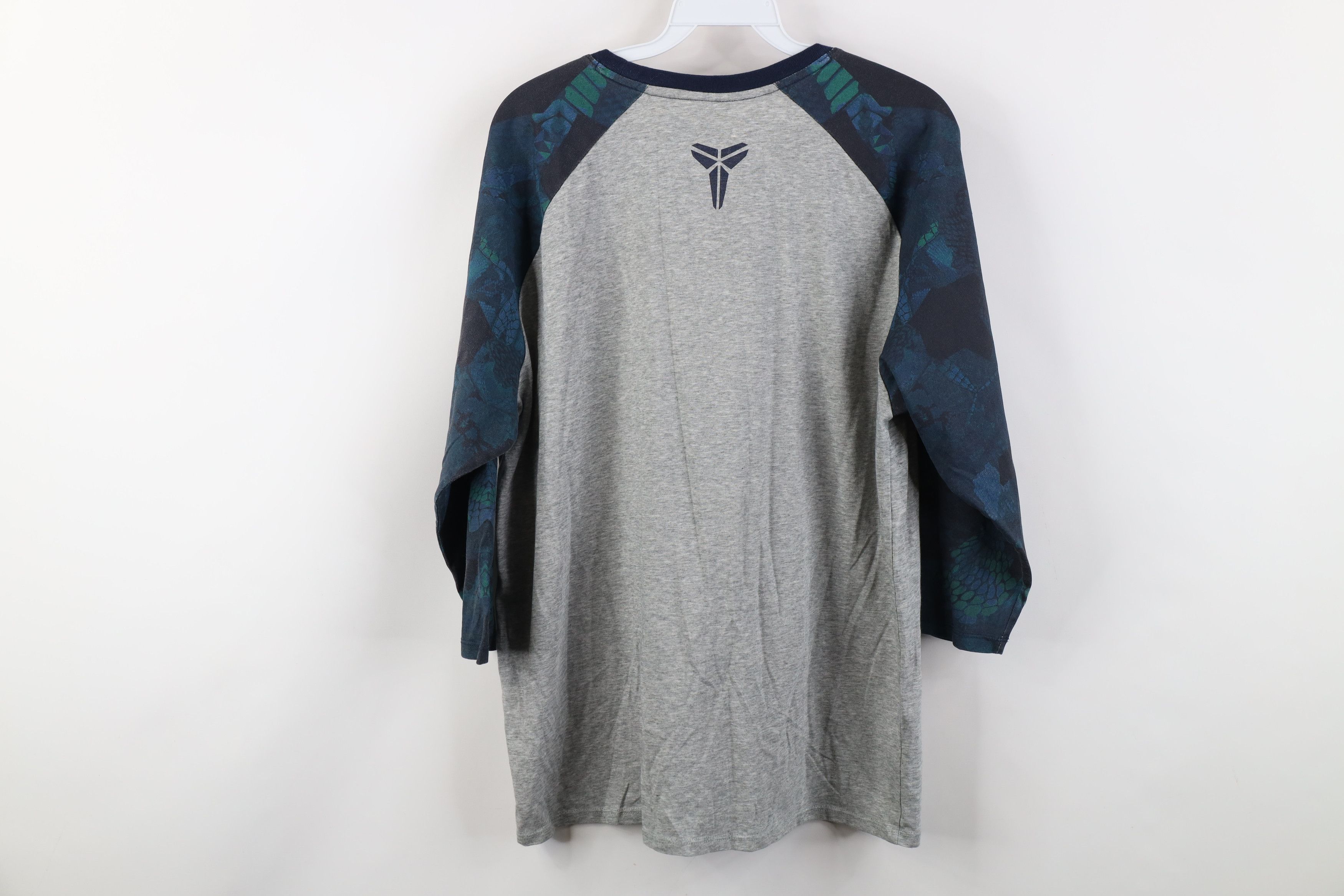Nike Y2K Nike Kobe Bryant Mamba Snake 3/4 Sleeve Raglan T-Shirt Size US L / EU 52-54 / 3 - 10 Thumbnail
