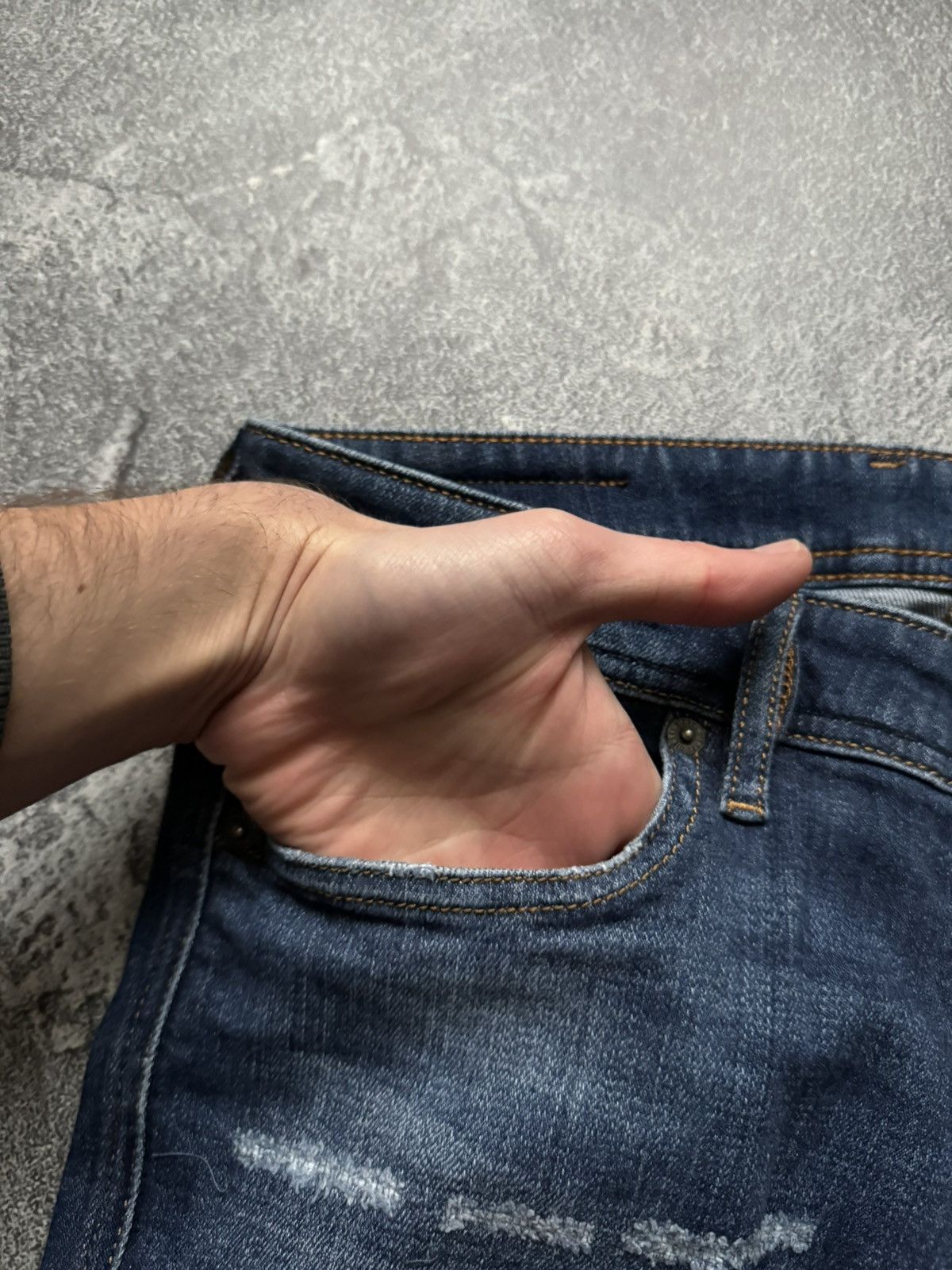 Diesel × Diesel Black Gold Diesel 31/32 sleenker-x slim skinny denim pant trouser Jean Size US 31 - 10 Thumbnail