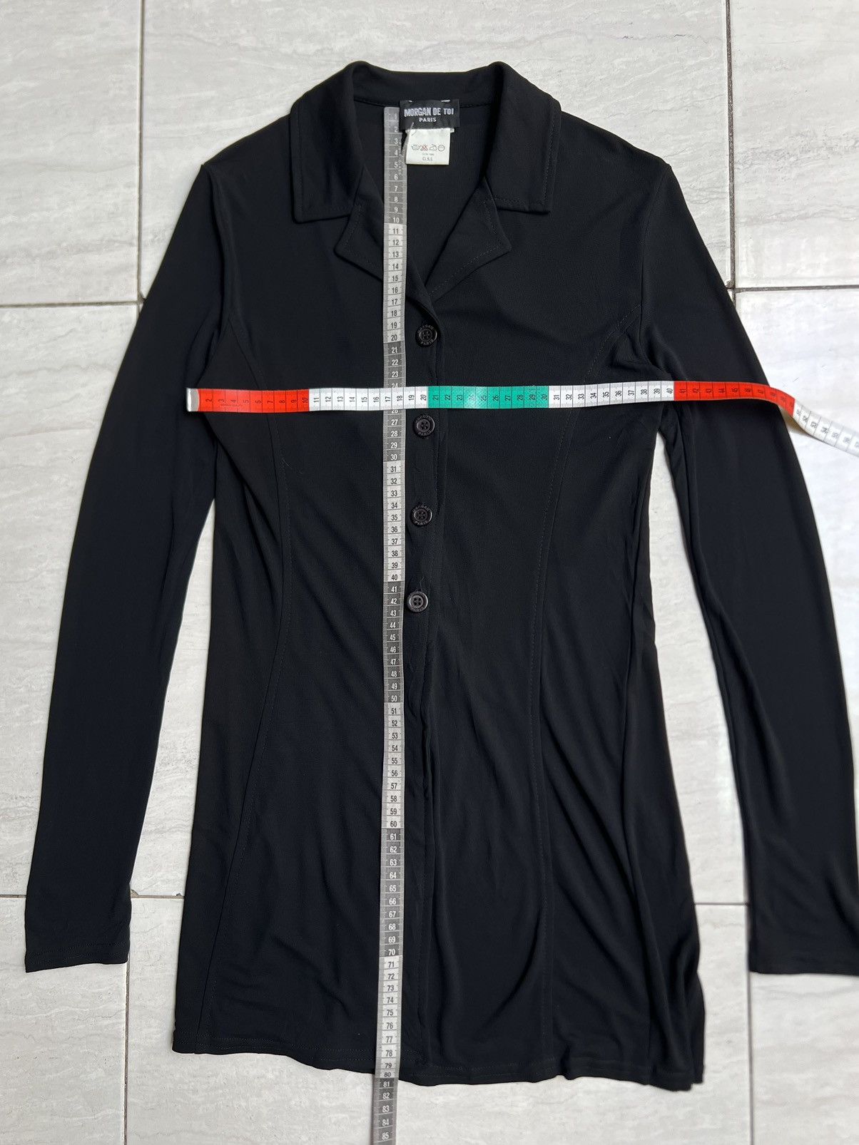 Morgan De Toi MORGAN DE TOI Black Blazers Size 40L - 2 Thumbnail