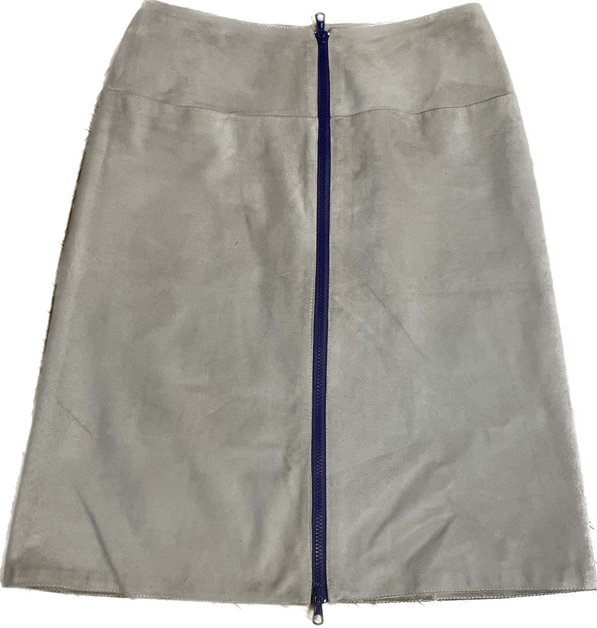 Marni Marni suede zipper skirt Size 28" / US 6 / IT 42 - 2 Thumbnail
