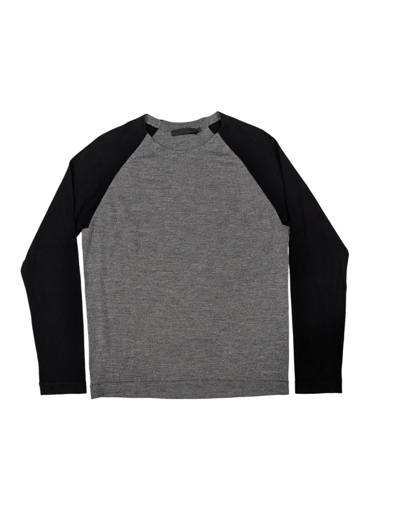 Alexander Wang Grey And Black Raglan Sleeve Sweater Size US S / EU 44-46 / 1 - 1 Thumbnail