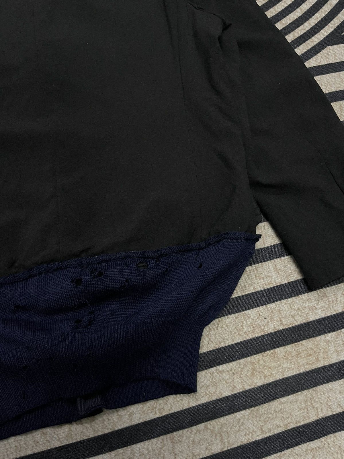 Comme des Garcons AW 1993 COMME DES GARCONS “SYNERGY”WOOL HEM RIB DISTRESSED Size S / US 4 / IT 40 - 19 Thumbnail
