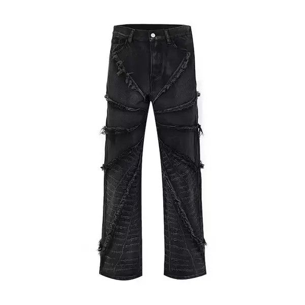 VIBE Vintage Raw Edge Heavy Rare Jeans Size US 33 - 5 Thumbnail