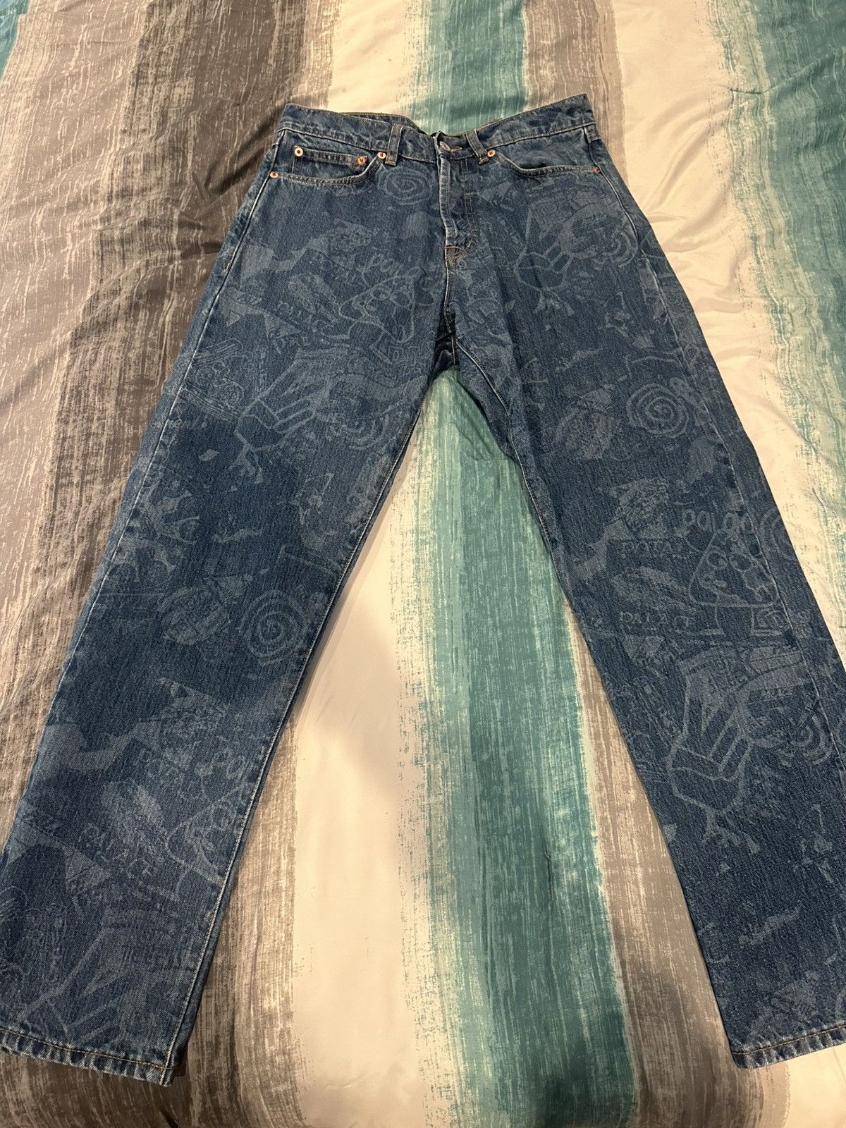 Palace Palace Sticker Pack Denim Jean 30 Size US 30 / EU 46 - 2 Thumbnail