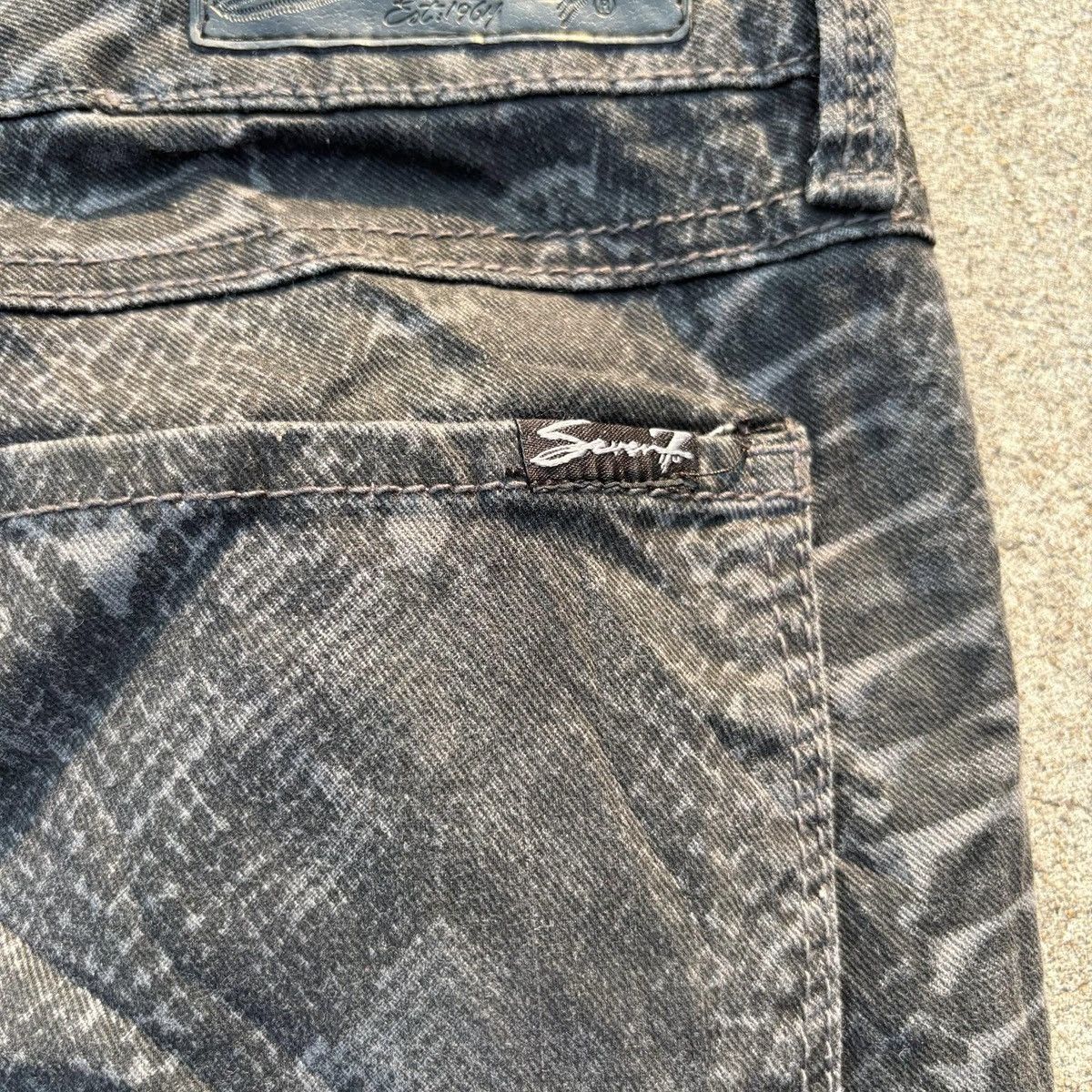 Seven 7 Seven7 Est. 1964 Snake Pattern Cut Off Denim Shorts Vkei Size US 32 / EU 48 - 10 Thumbnail