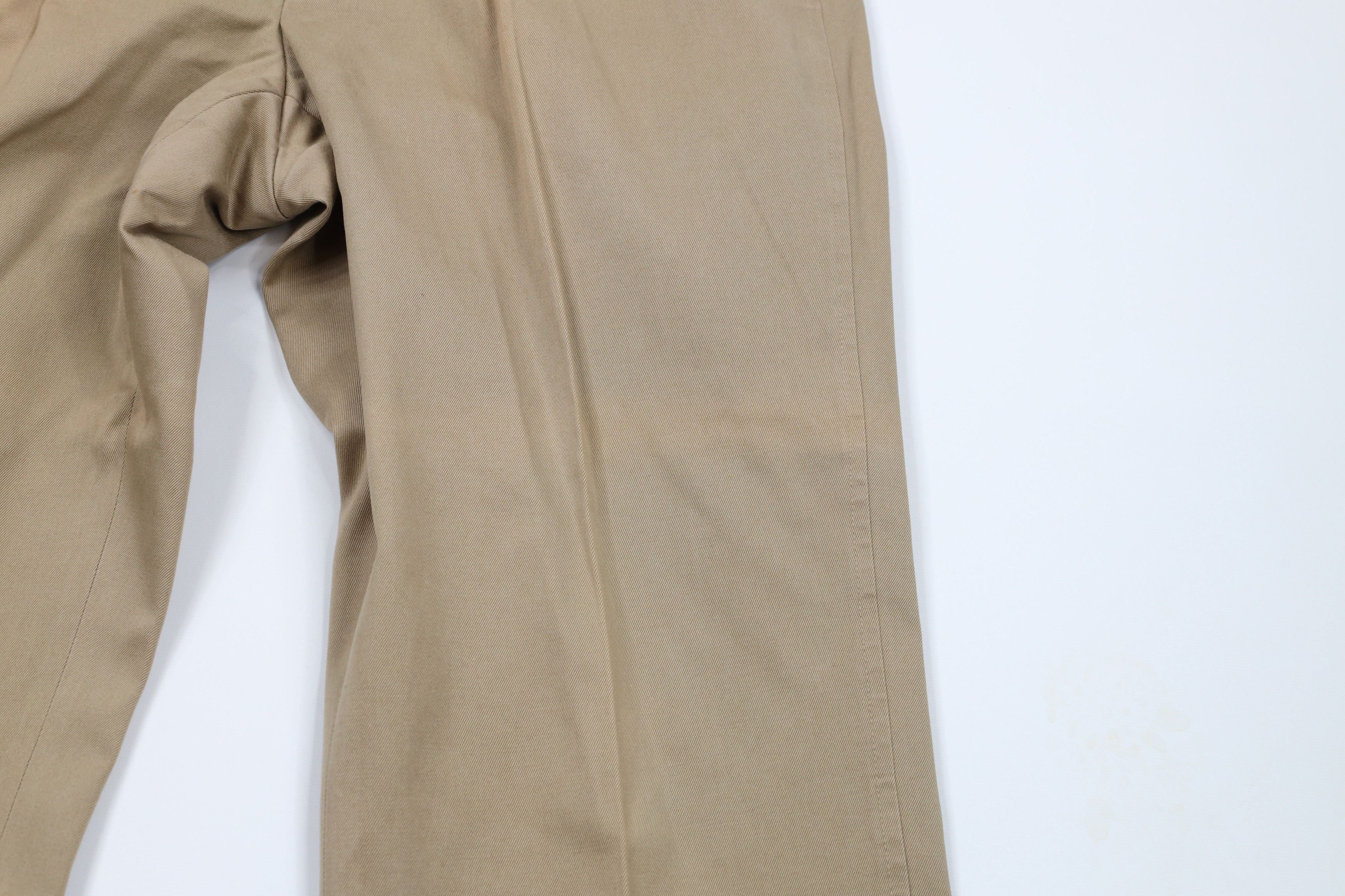 Lands' End × Vintage Vintage 70s Lands End Cuffed Wide Leg Chino Pants USA Size US 36 / EU 52 - 5 Thumbnail