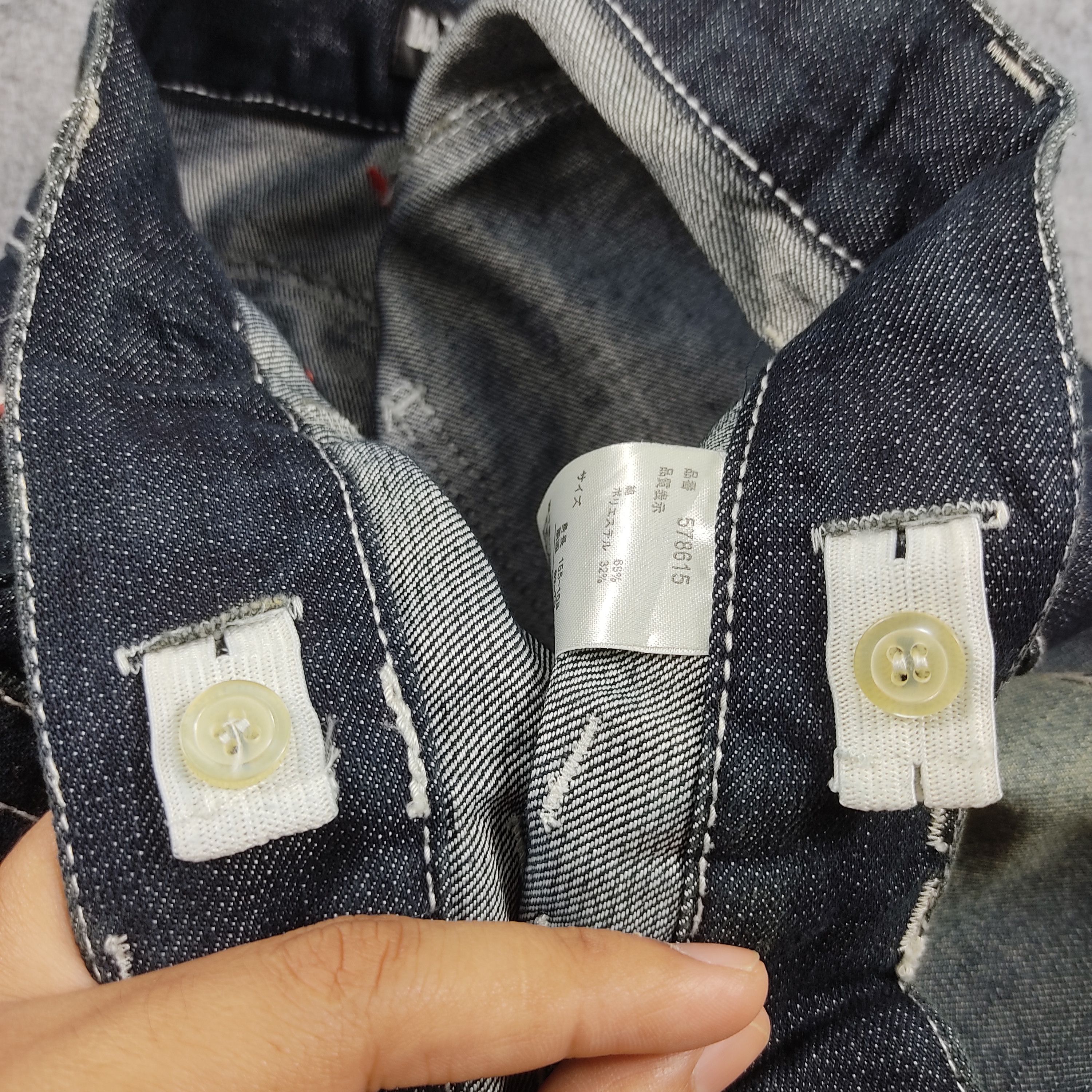 Japanese Brand × Vintage Vintage Ba-Tsustudio Jeans L628 Size US 31 - 11 Thumbnail