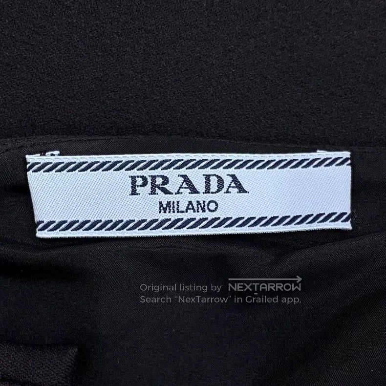 Prada Prada Colorblock Cotton Long Sleeve Dress. Size US 36 / EU 52 - 9 Thumbnail