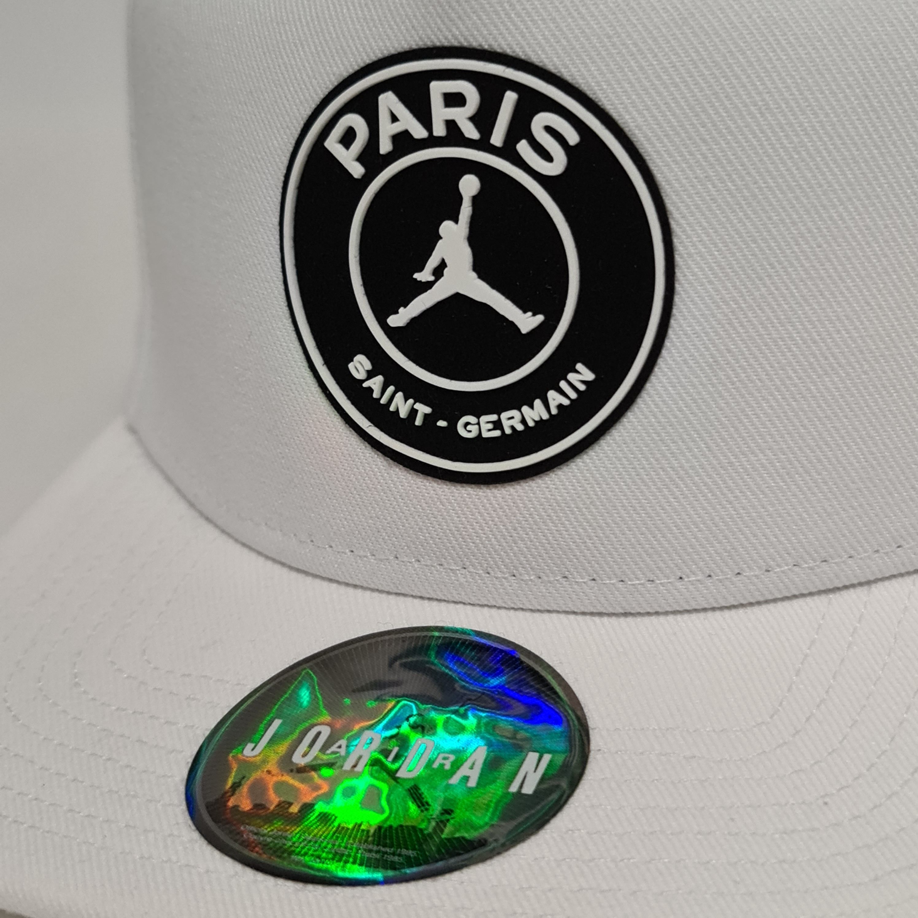 Jordan Brand Jordan Cap Snapback 'AJ1 x Paris Saint-Germain' White Size ONE SIZE - 6 Thumbnail