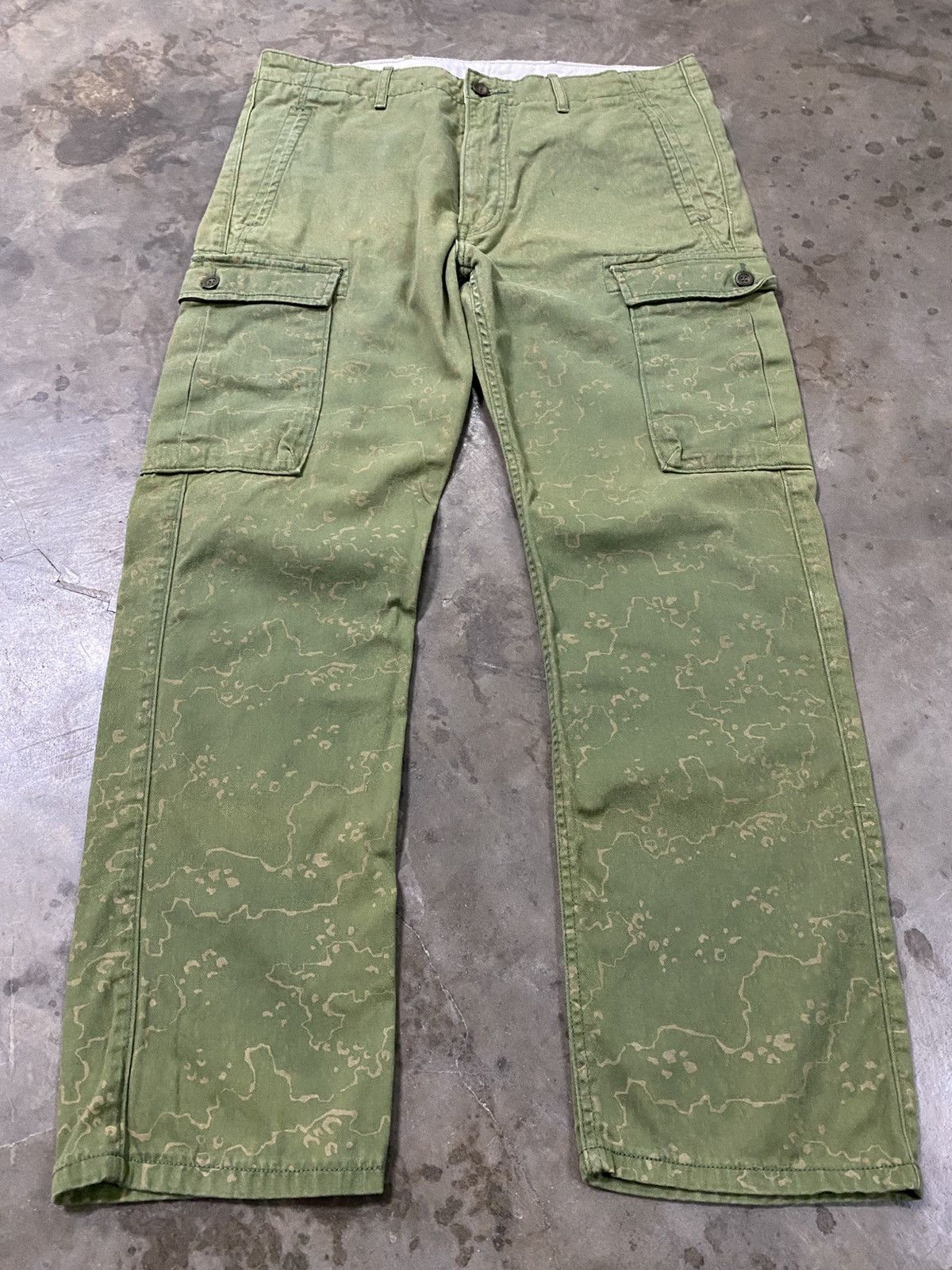 Levi's Levis Cargo Fade Green Military @294 Size US 34 / EU 50 - 1 Thumbnail