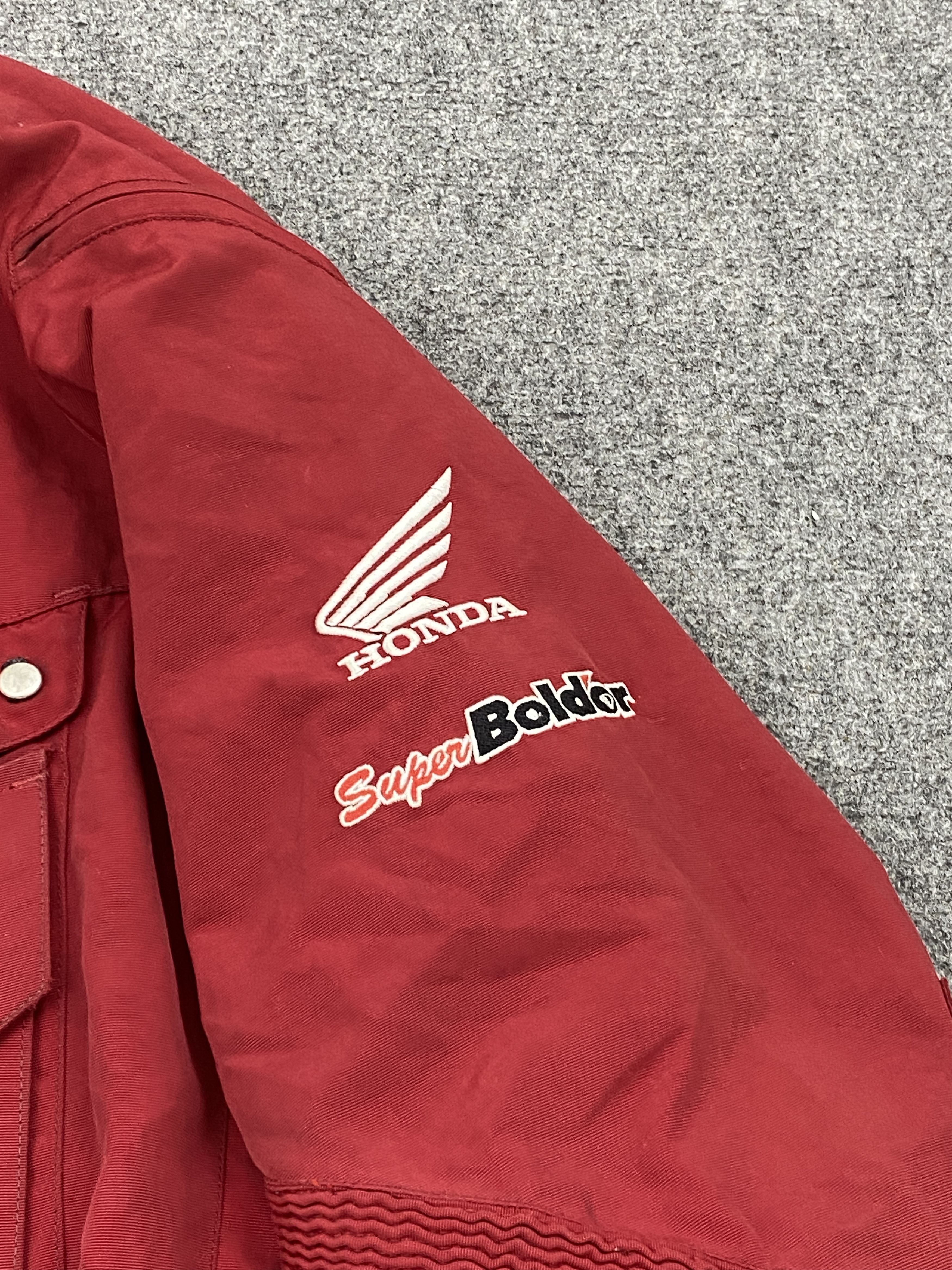 Honda Vintage Honda Super Boldor Motorcycle Jacket MJ0093Z Size US XL / EU 56 / 4 - 6 Thumbnail