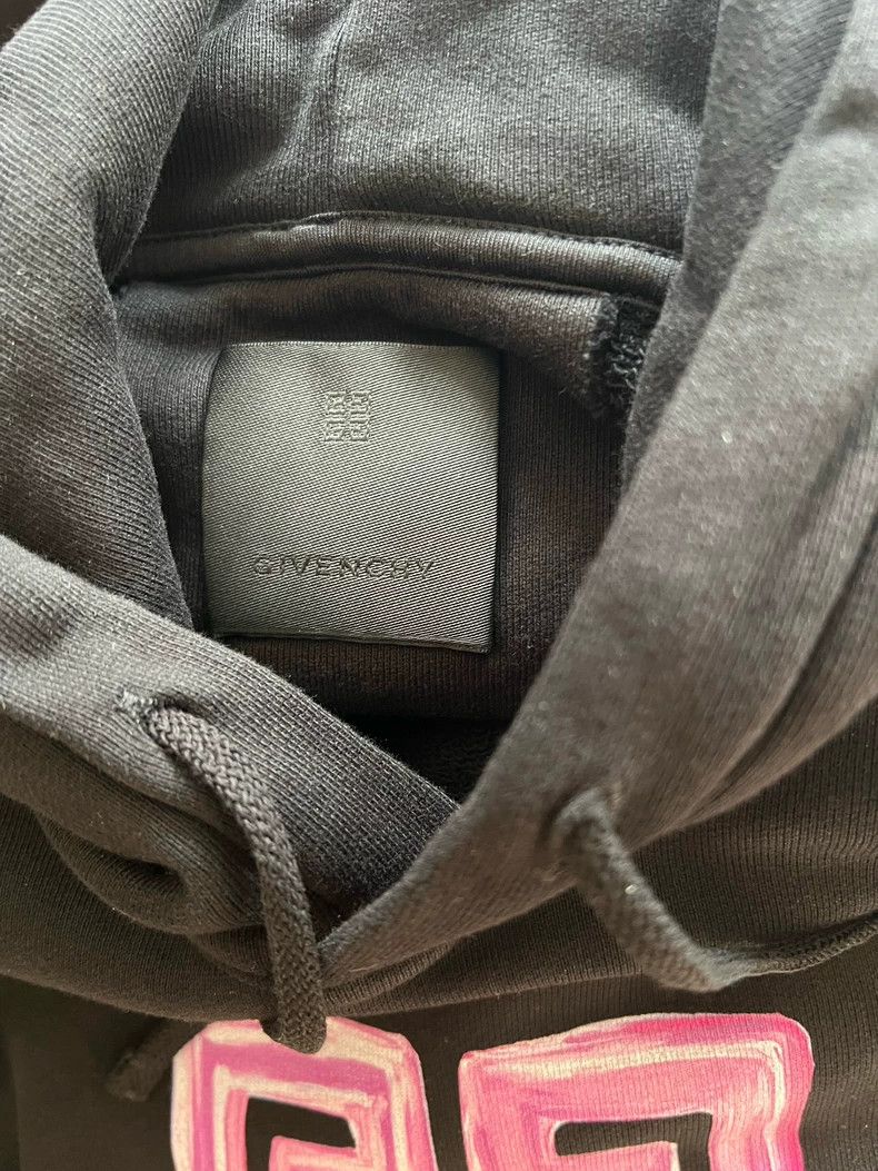 Givenchy Givenchy Women's Black Hooded Sweatshirt Size US XXS / EU 40 - 6 Thumbnail