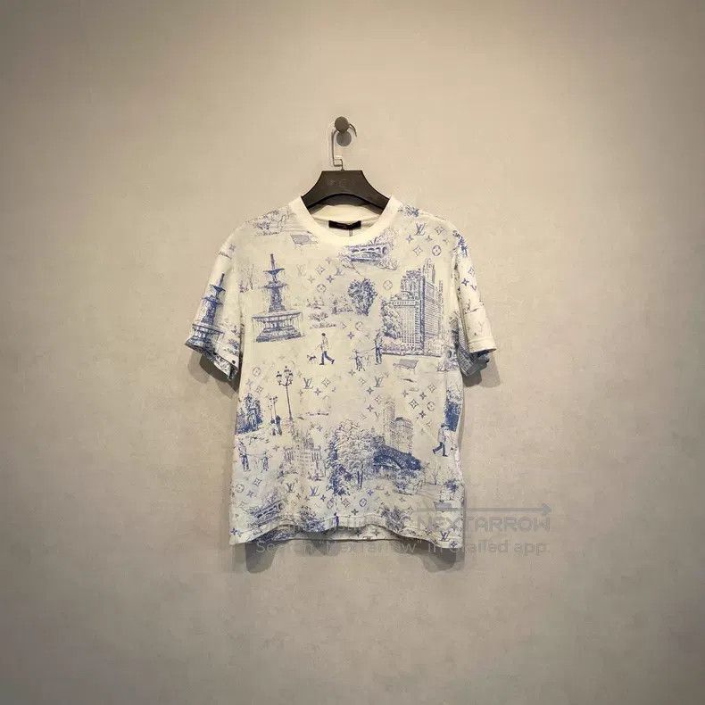 Louis Vuitton Louis Vuitton Park printed short sleeves Size US L / EU 52-54 / 3 - 1 Thumbnail