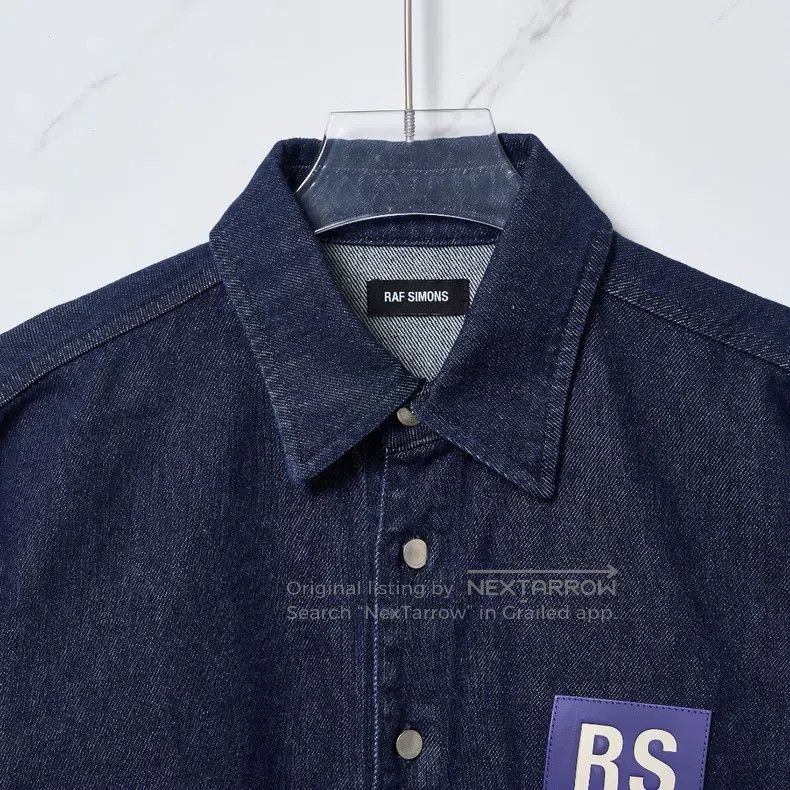 Raf Simons Raf Simons Unisex denim logo shirt Size US S / EU 44-46 / 1 - 2 Thumbnail