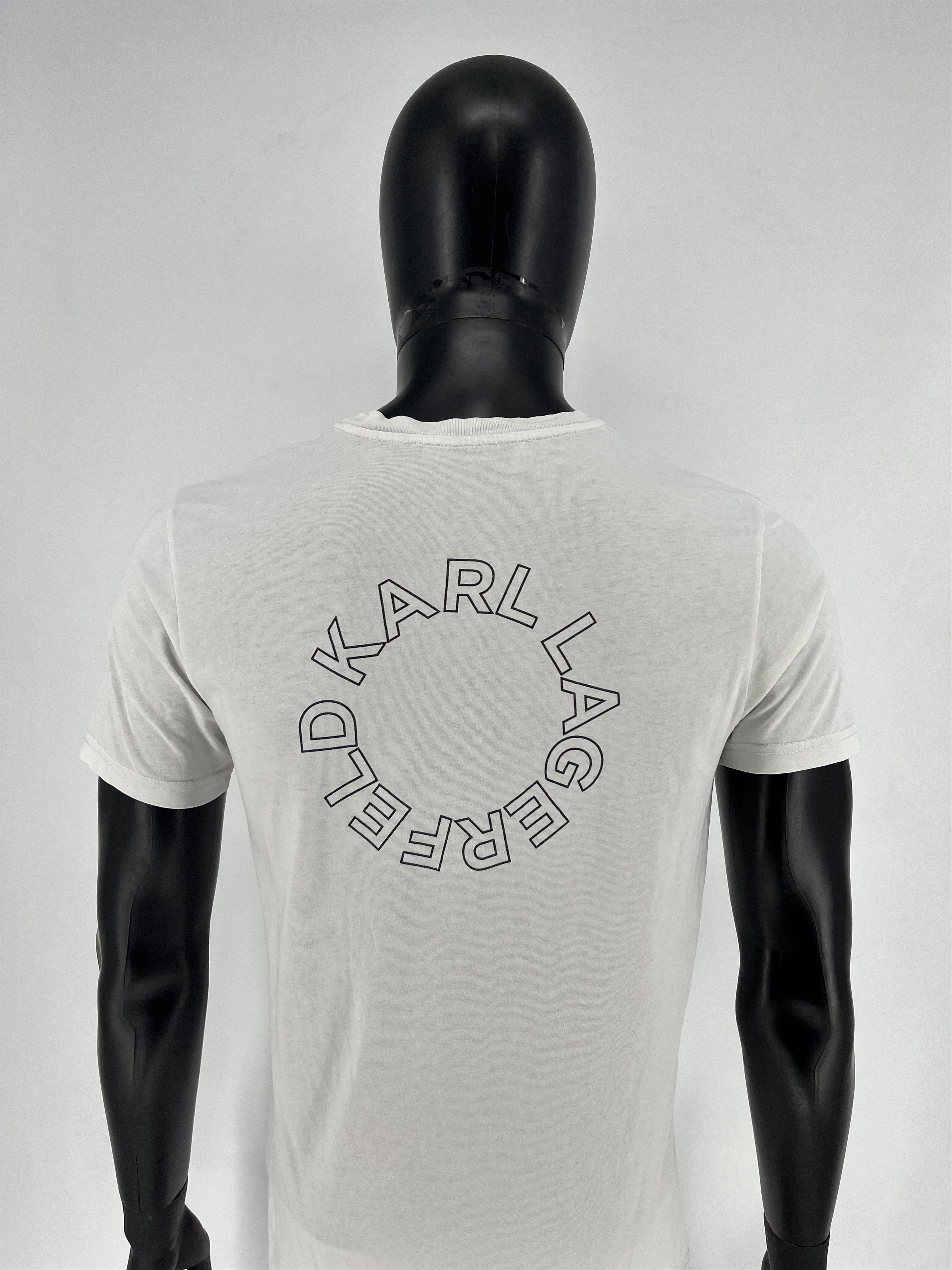 Karl Lagerfeld Karl Lagerfeld Beachwear T-Shirt Short Sleeve Big Logo Men Size US M / EU 48-50 / 2 - 1 Thumbnail