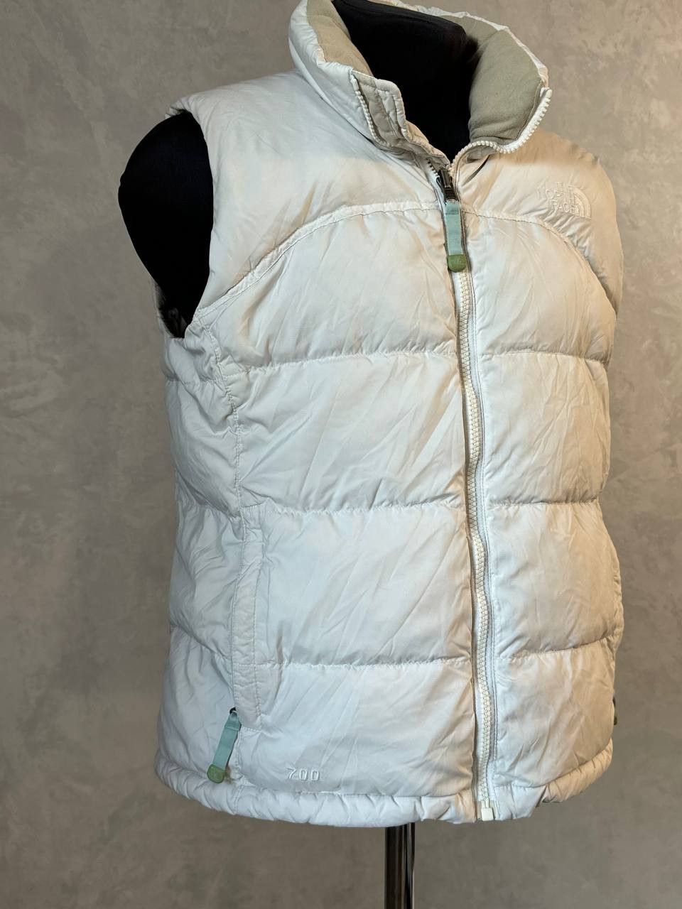 The North Face Vintage The North Face Puffer Vest 700 White Size S Size S / US 4 / IT 40 - 2 Thumbnail