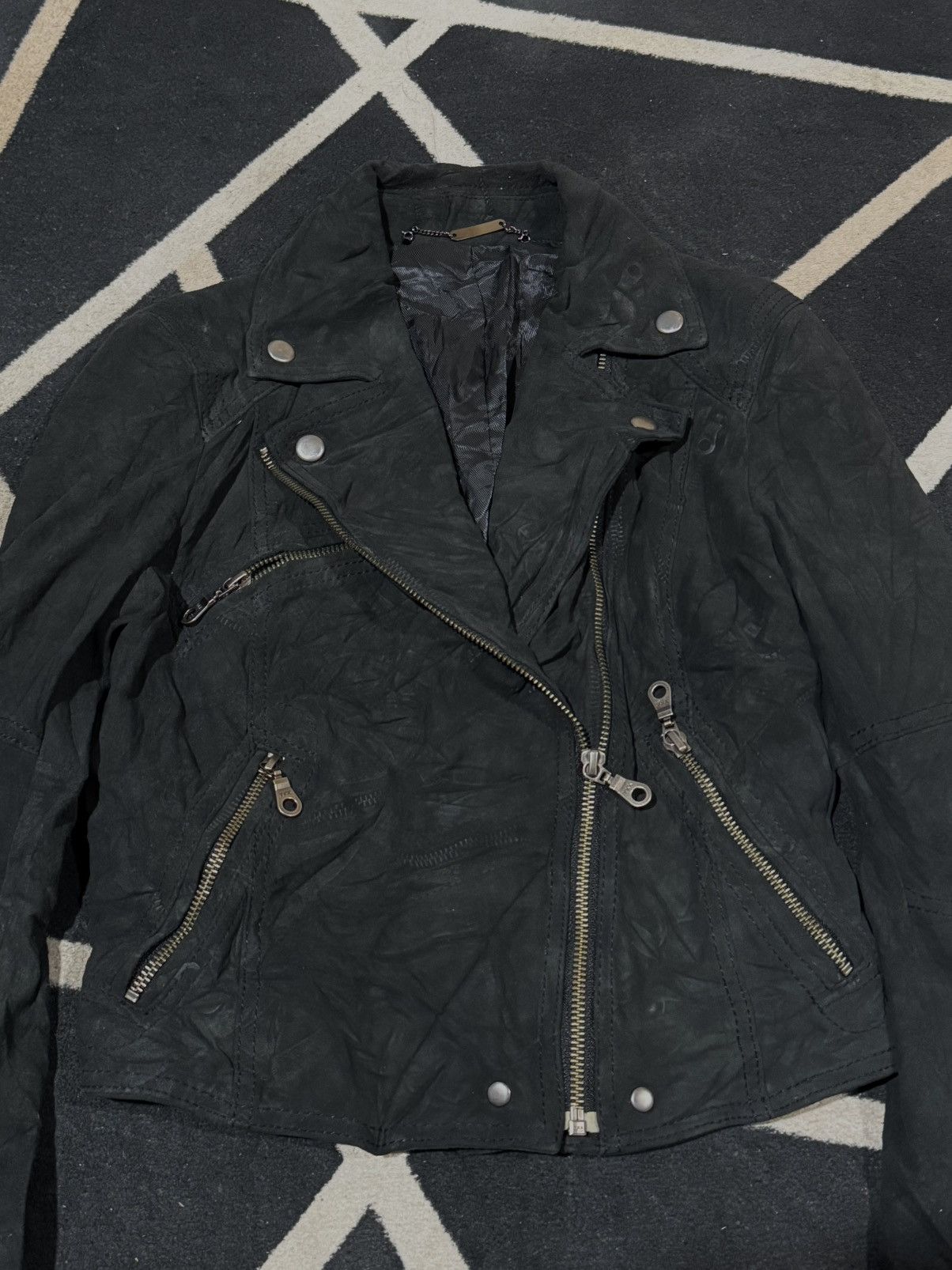 14th Addiction Abahouse Devinette Luxe Leather Jacket Size S / US 4 / IT 40 - 4 Thumbnail