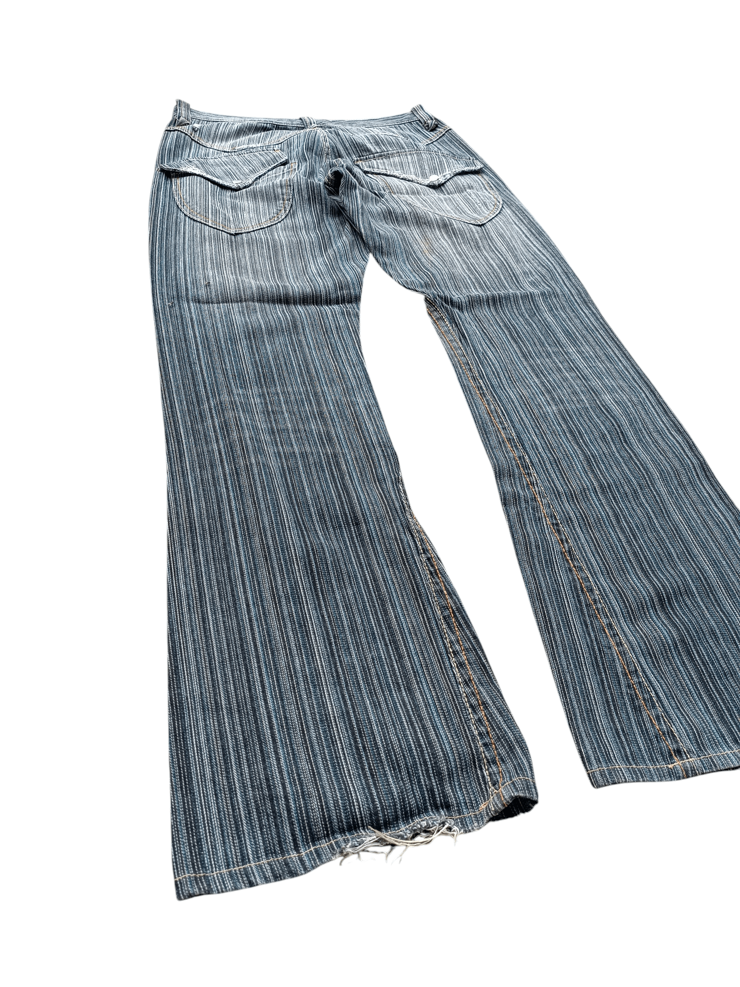 Jean 🔥 Flare Hickory IKKA Nice Design & Rare 🔥 Size US 33 - 2 Thumbnail