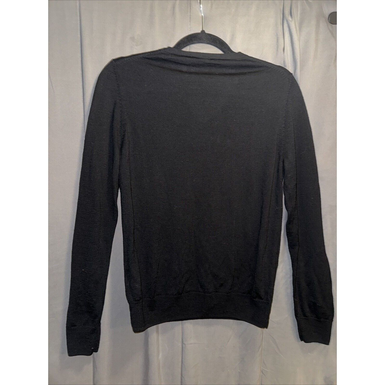 Other Unbranded Women's Merino Wool Sweater Silk Blend V Neck Size Size M / US 6-8 / IT 42-44 - 6 Thumbnail