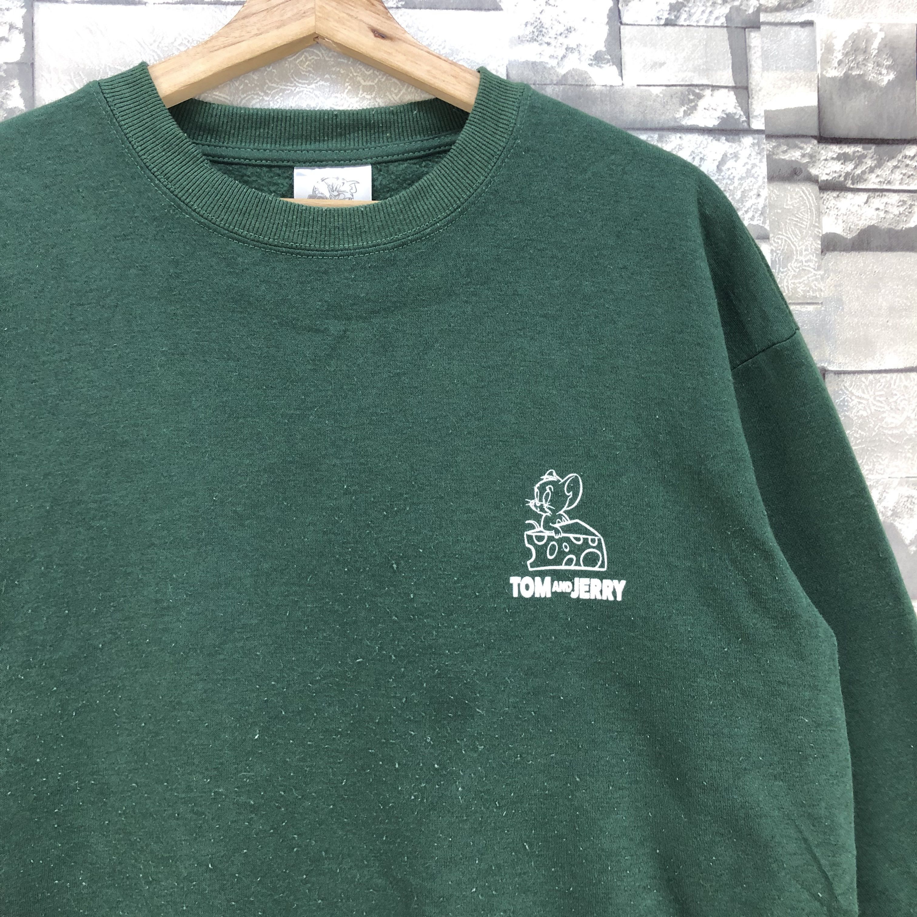 Vintage Tom And Jerry Sweatshirt Pullover Size US M / EU 48-50 / 2 - 6 Thumbnail