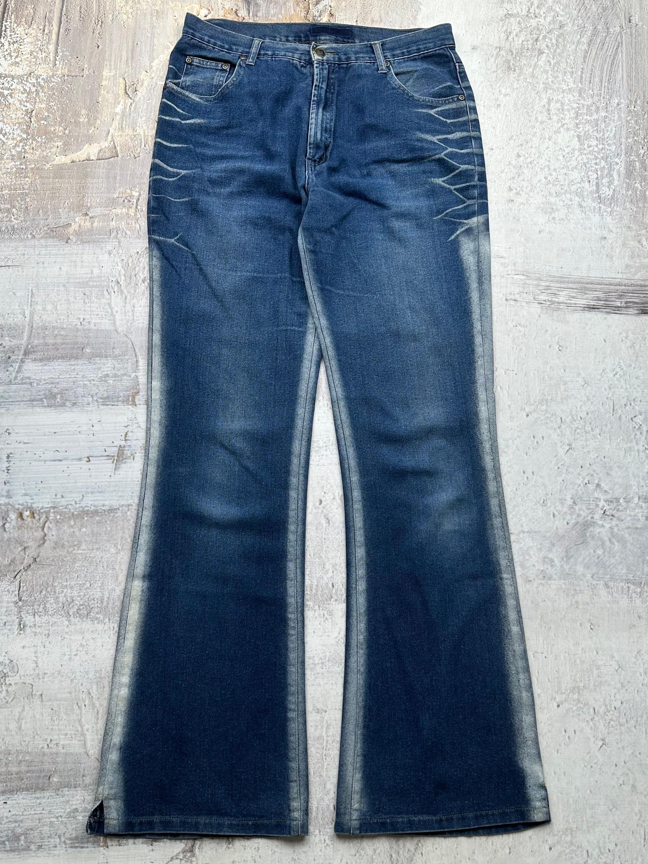 Vintage Vintage Faded Flare Jeans | Grailed