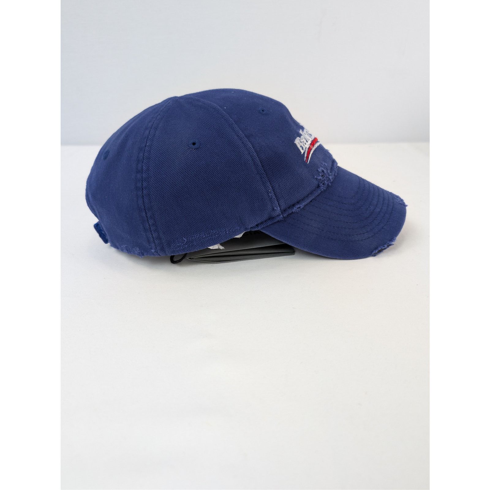 Balenciaga o1rshd1 Size: L / Cotton Baseball Cap / Hat in Sapphire Size ONE SIZE - 5 Thumbnail