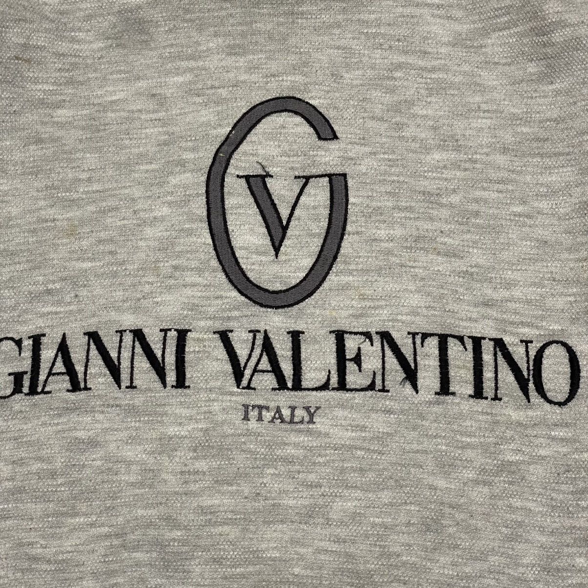 Gianni Valentino Vintage Gianni Valentino Italy Sweatshirt - Heather Grey Size US M / EU 48-50 / 2 - 6 Thumbnail