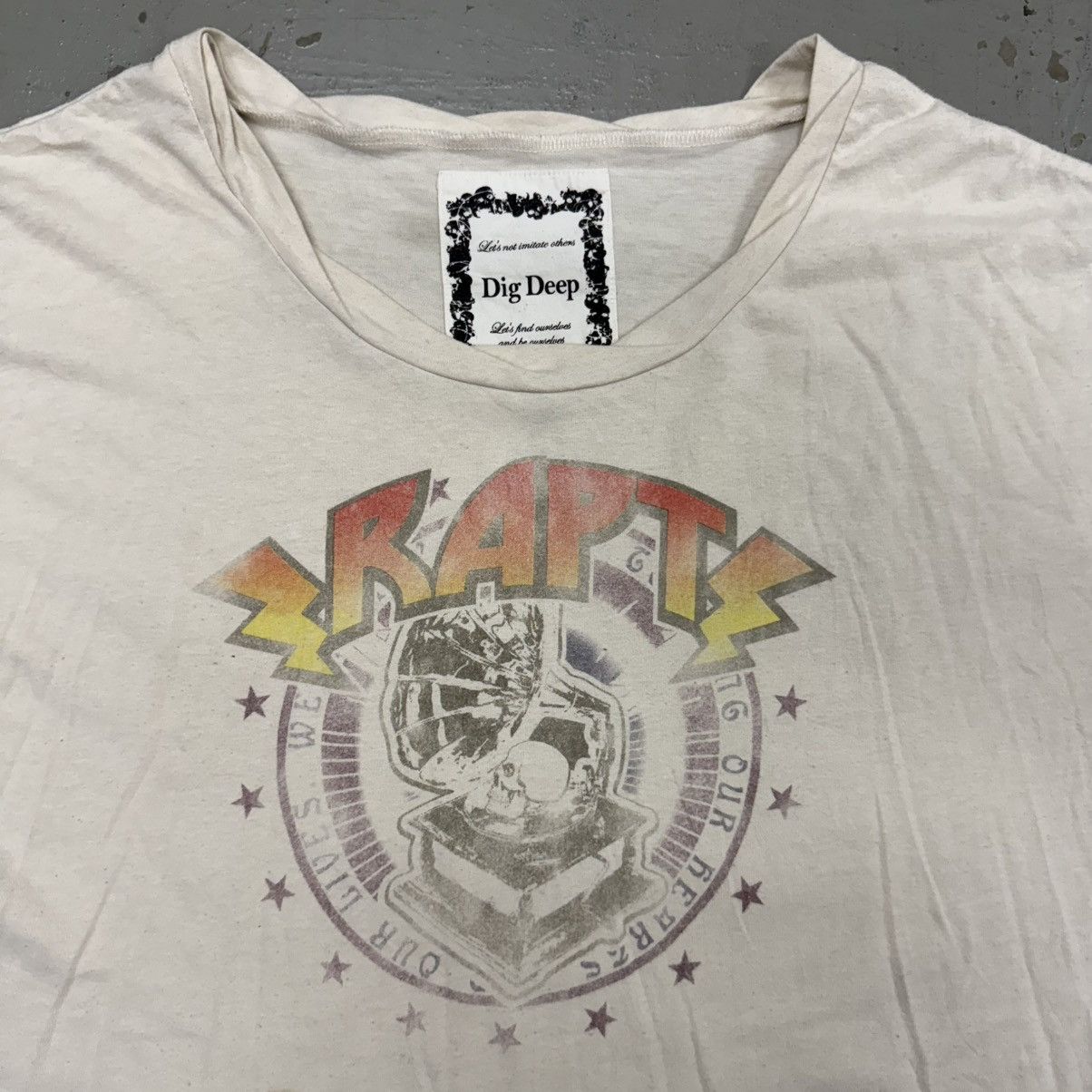 Seditionaries Dig Deep Rapt ACDC Ripoff Boxy Tee Size US L / EU 52-54 / 3 - 2 Thumbnail