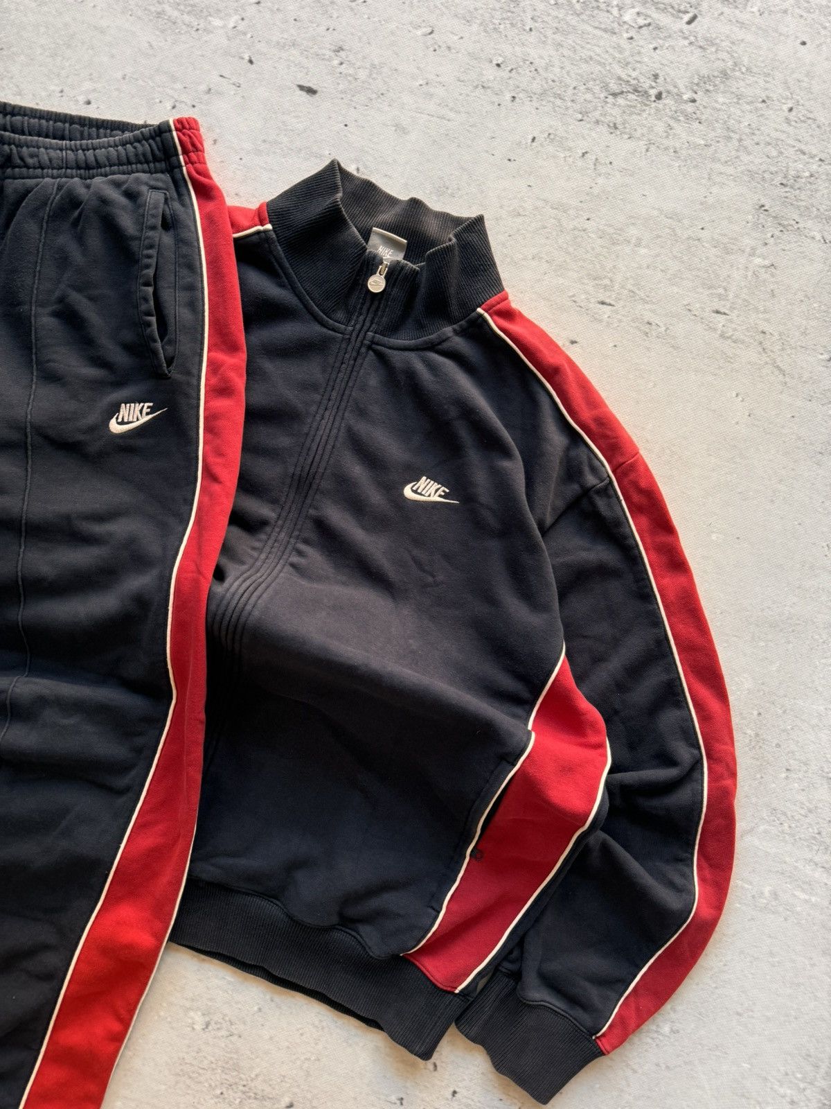 Nike × Vintage NIKE AIR VINTAGE OVERSIZE DRIL TRACK SUIT Y2k Size US XL / EU 56 / 4 - 3 Thumbnail