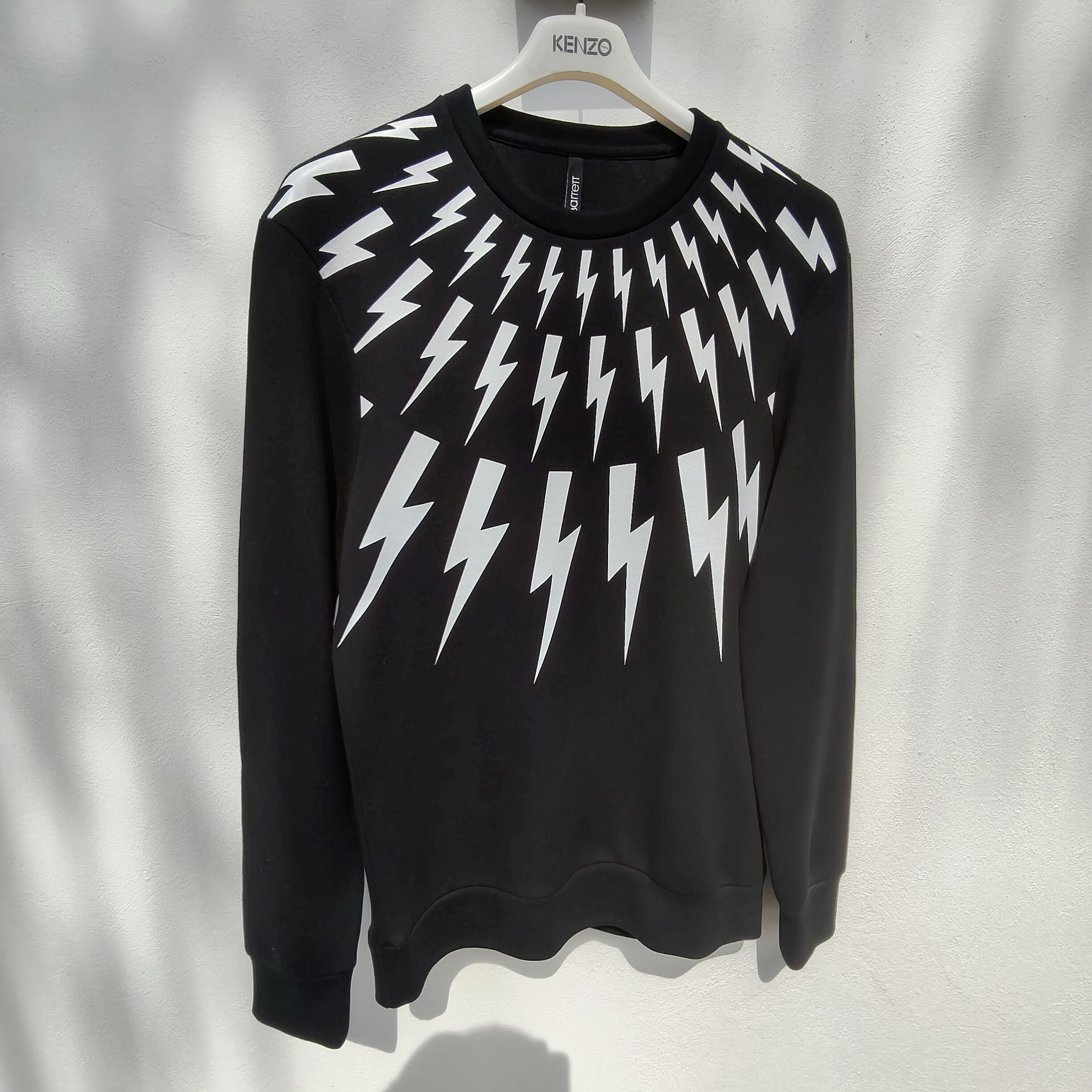 Neil Barrett Lightning bolt print sweatshirt Size US M / EU 48-50 / 2 - 1 Thumbnail