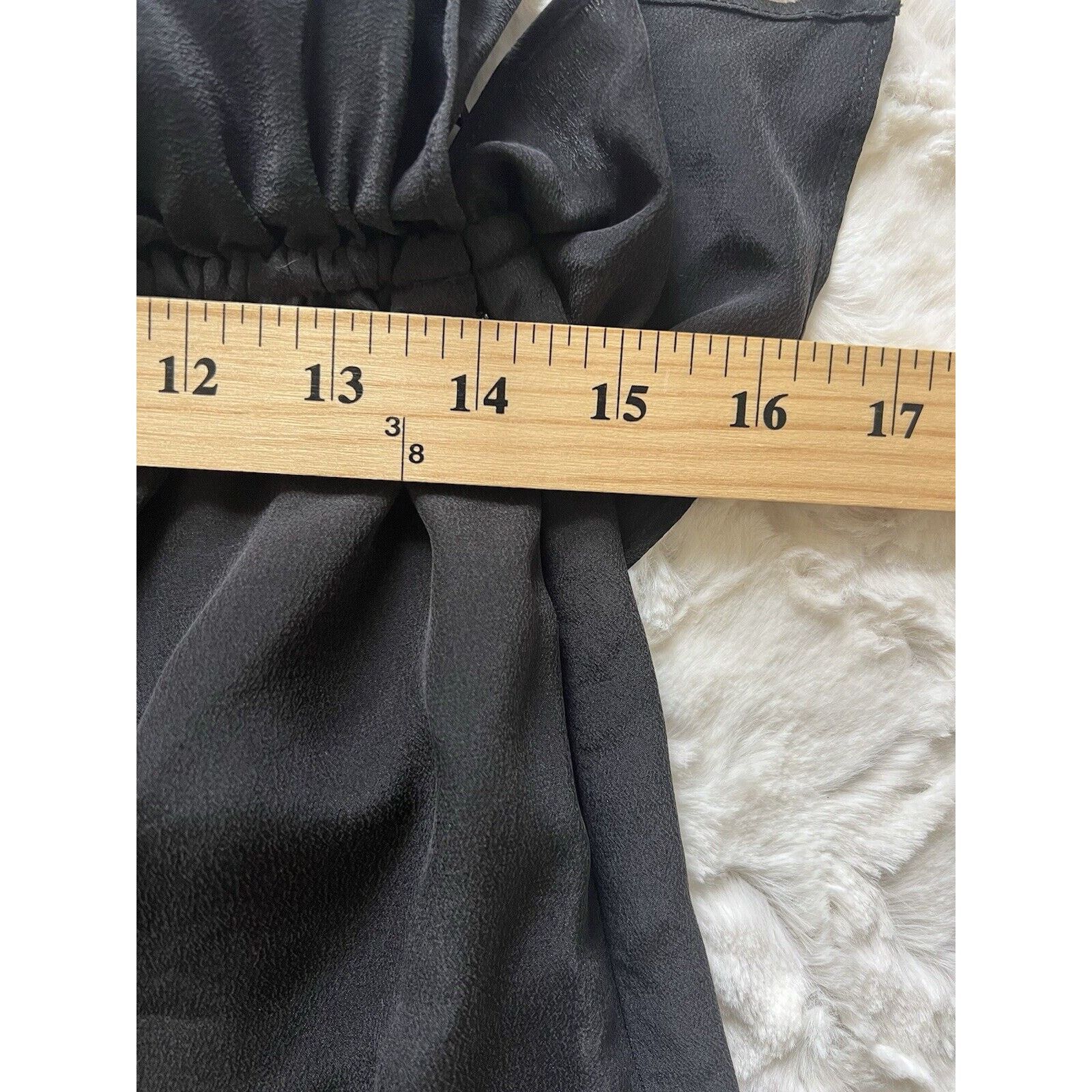 Anthropologie Anthropologie NWT Maeve Women Black Single Shoulder Top S 4 Size S / US 4 / IT 40 - 4 Thumbnail