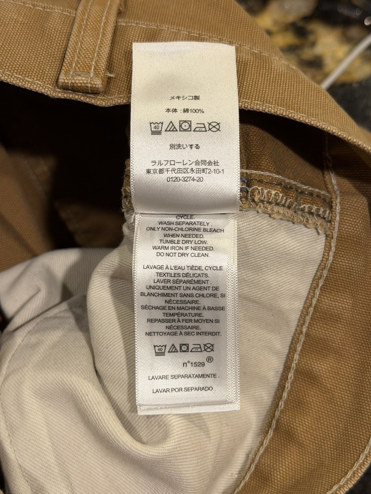 RRL Ralph Lauren Double RL RRL Ralph Lauren Distressed Double Knee Pants Size US 34 / EU 50 - 10 Thumbnail