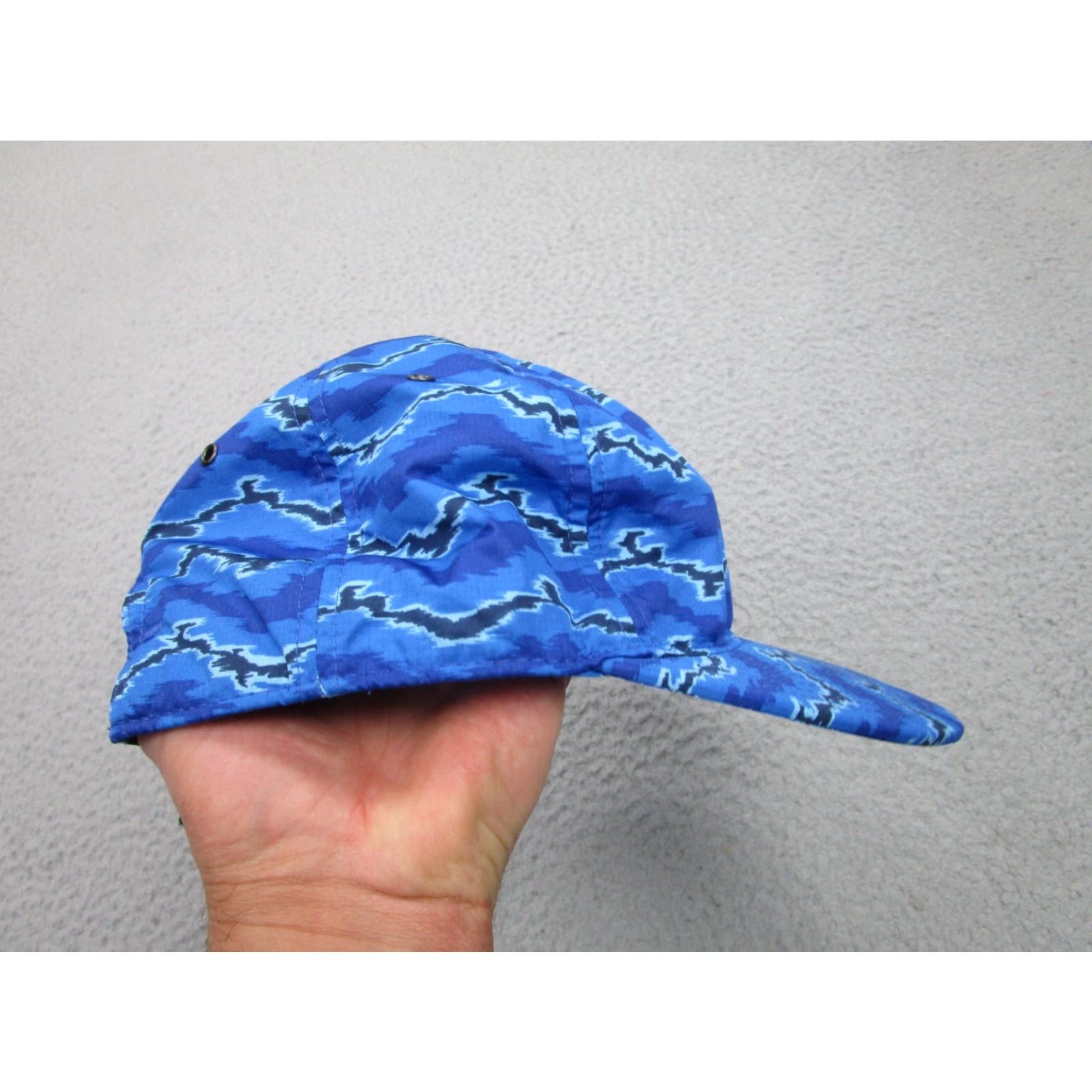 Marc Jacobs Marc Jacobs Baseball Cap Men One Size Blue Geometric Casual Logo Size ONE SIZE - 4 Thumbnail