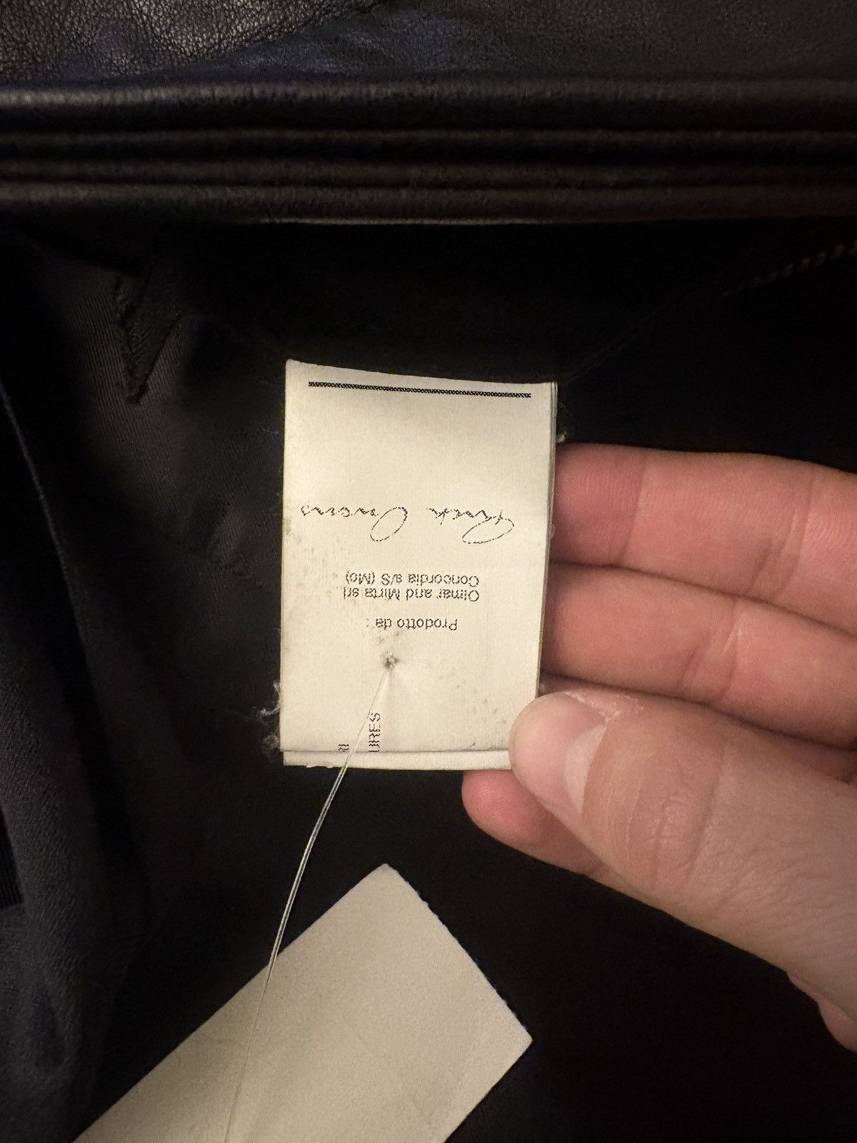 Rick Owens Rick Owens Leather Button Up Jacket Size US S / EU 44-46 / 1 - 7 Thumbnail