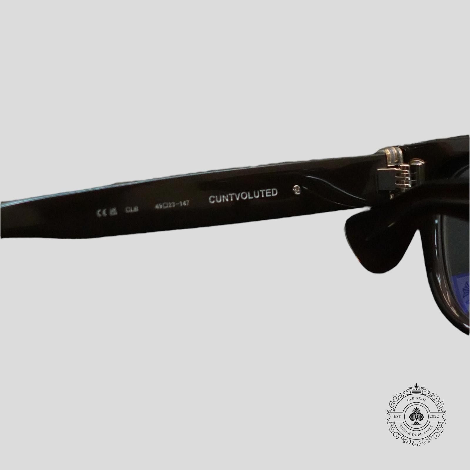 Chrome Hearts Chrome Hearts Cuntvoluted Sunglasses in Brown/Silver Size ONE SIZE - 5 Thumbnail