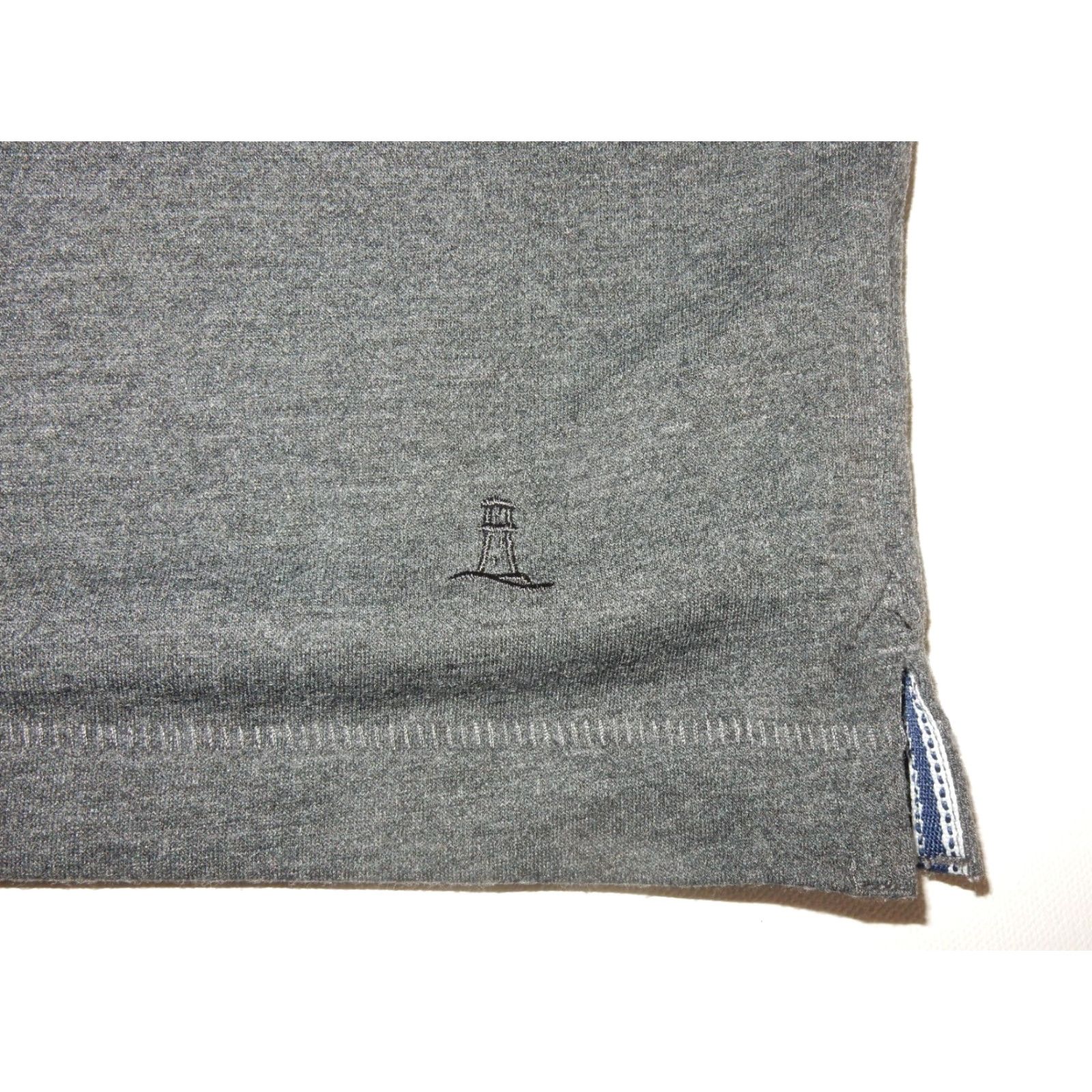Lands' End Lands' End Men's T Shirt Size XXL Short Sleeve T-Shirt 2XL Gray Solid Regular Size US XXL / EU 58 / 5 - 2 Thumbnail