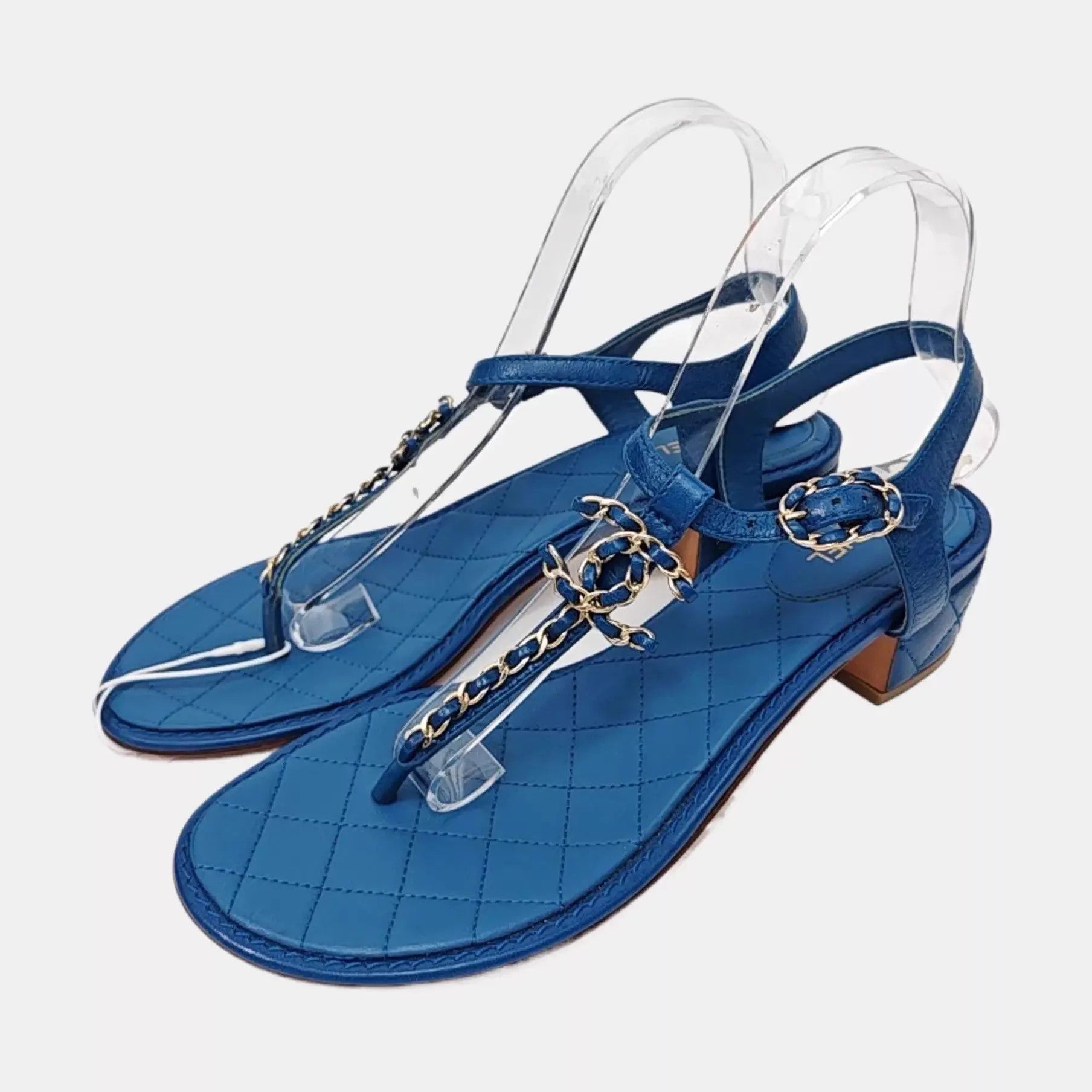 Chanel Chanel Sandals 40.5 Size US 10 / IT 40 - 1 Thumbnail