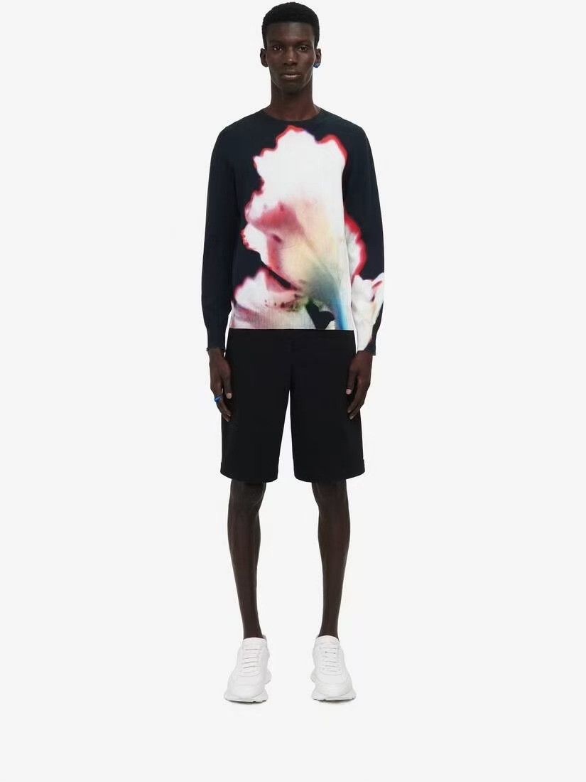 Alexander McQueen Alexander McQueen Sunflower Tie-Dye Knit Sweater Size US M / EU 48-50 / 2 - 1 Thumbnail